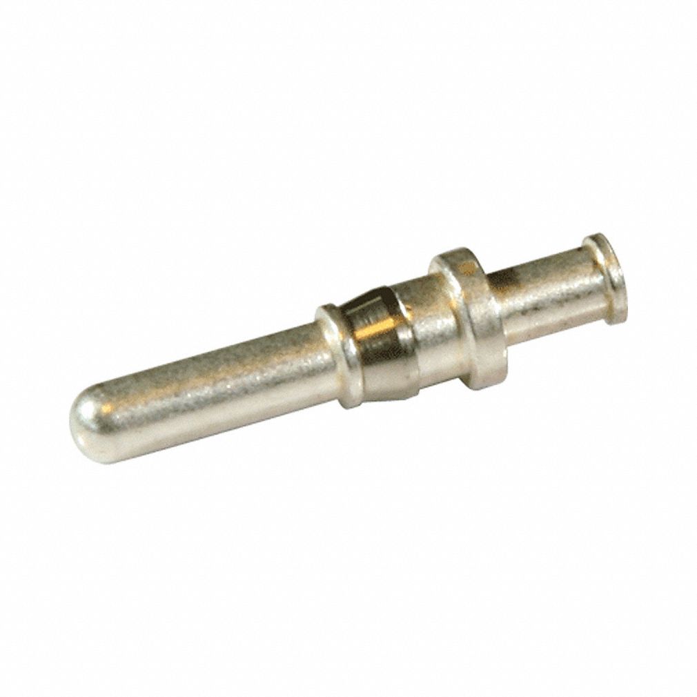 Crimp Contact: 8291, #8, Male, Crimp, Silver, Copper Alloy, Loose Contact, 10 AWG, UTO