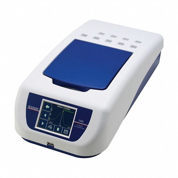 Spectrophotometer: 335 nm Wavelength - Min, 800 nm Wavelength - Max, 7 nm Bandwidth, +/-2 nm