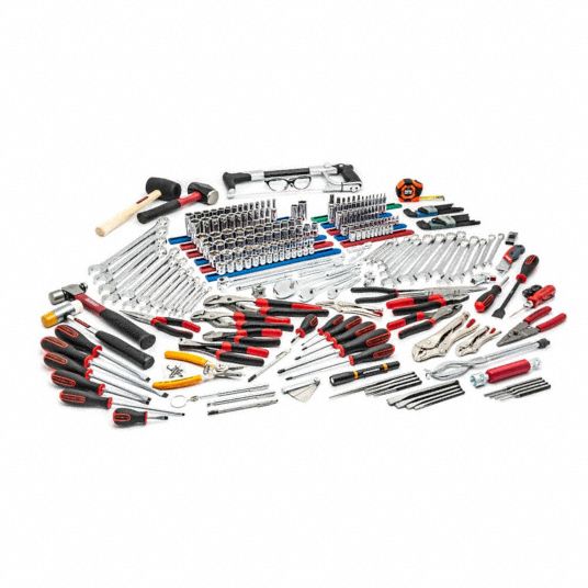 GEARWRENCH, 257 Total Pcs, Electrical and Telecom Tools, Hand Tool Kits ...