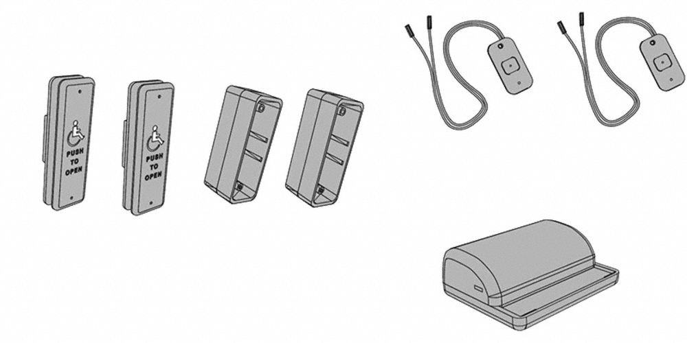 Door Actuators and Plate