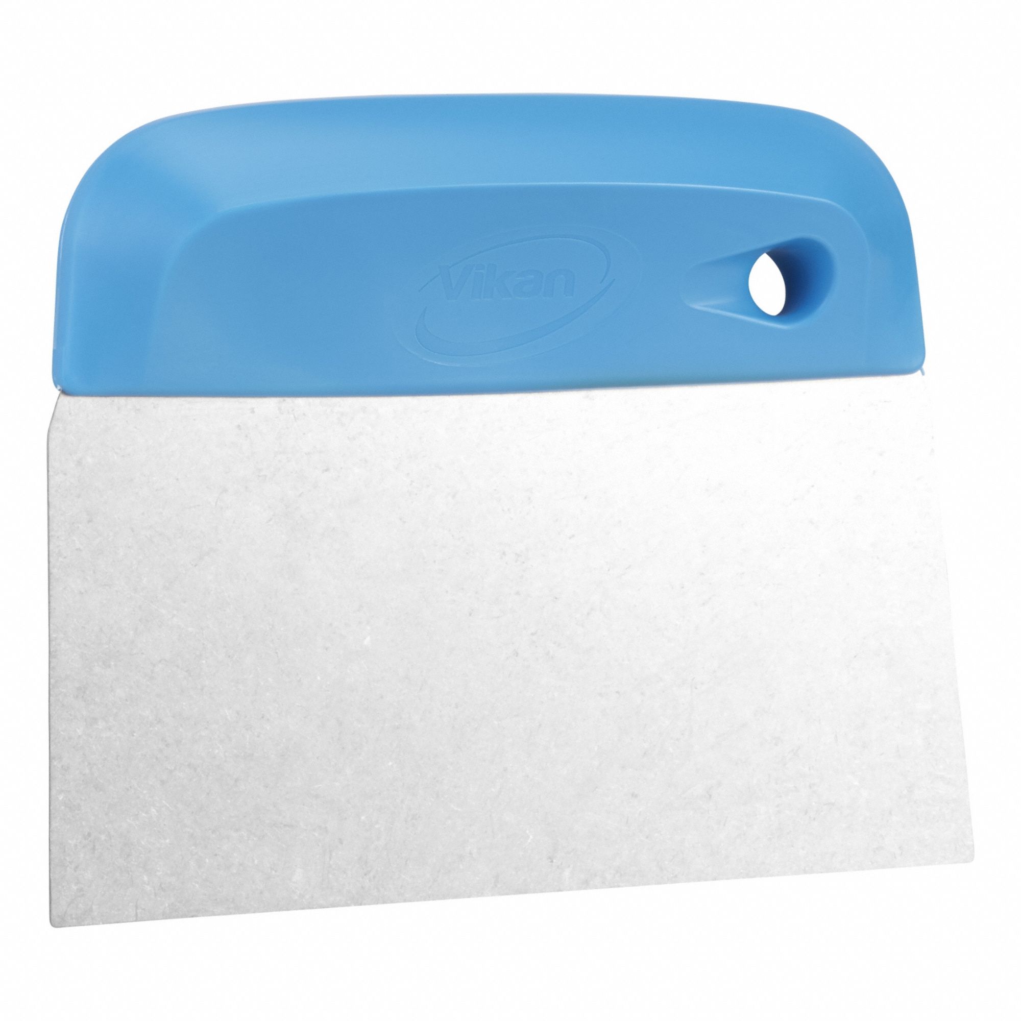 Dough Cutter: 5 3/4 in Overall Lg, 4 1/2 in Overall Ht, 5 3/4 in Blade Wd, 5 3/4 in Blade Lg