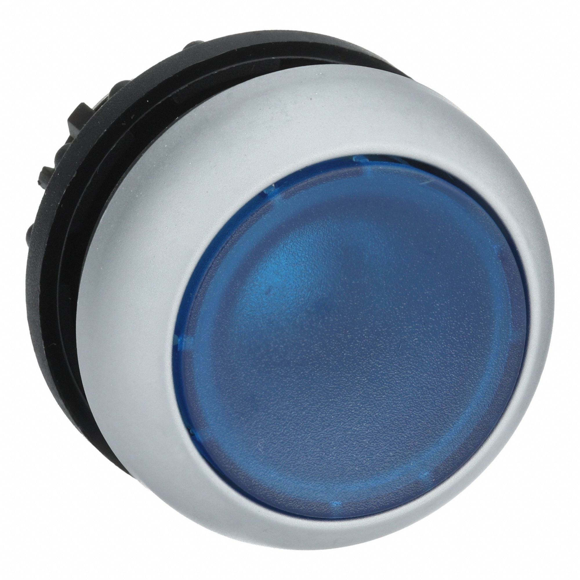 Contact Block: Illuminated, Flush Profile, Non-Metallic, 22 mm, 1NO