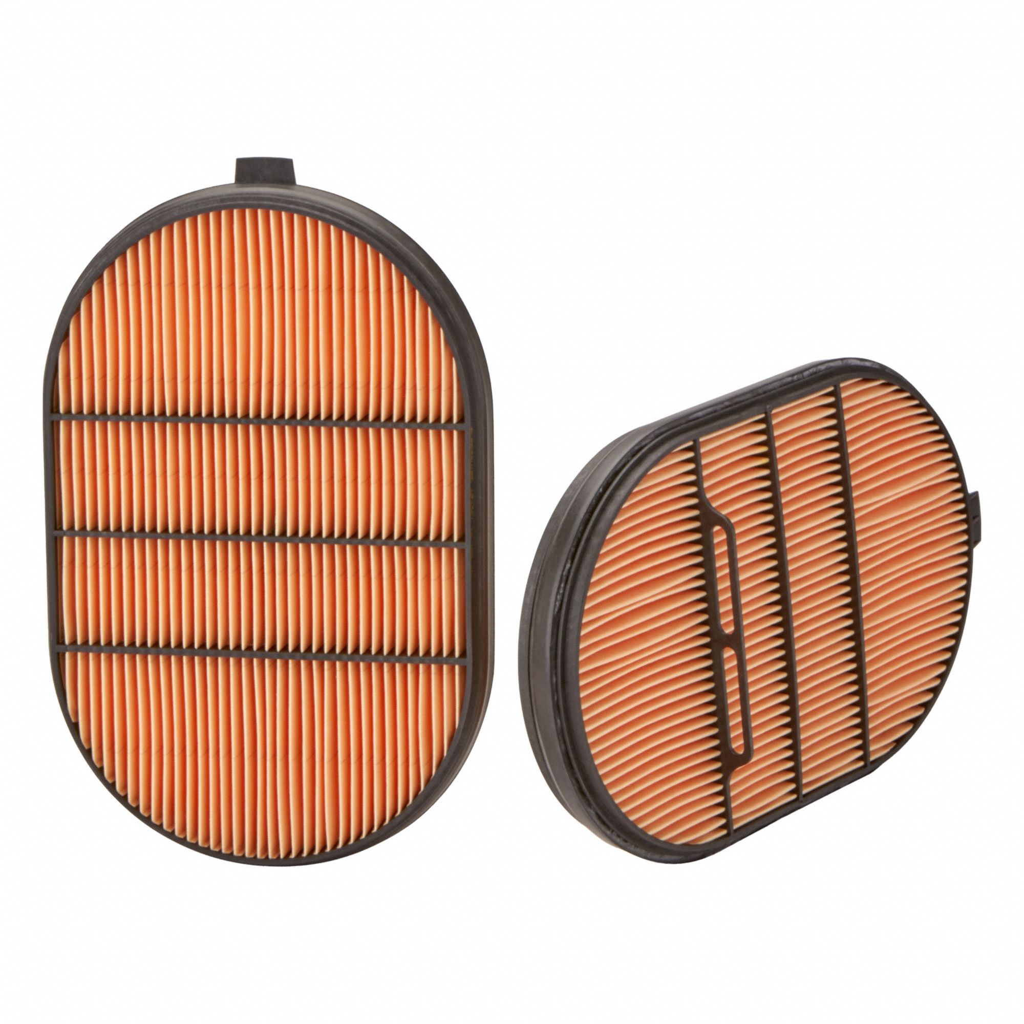 Automotive Air Filter: Engine, 13 13/16 in Outside Dia, 15 11/16 in Overall Lg, Fiber