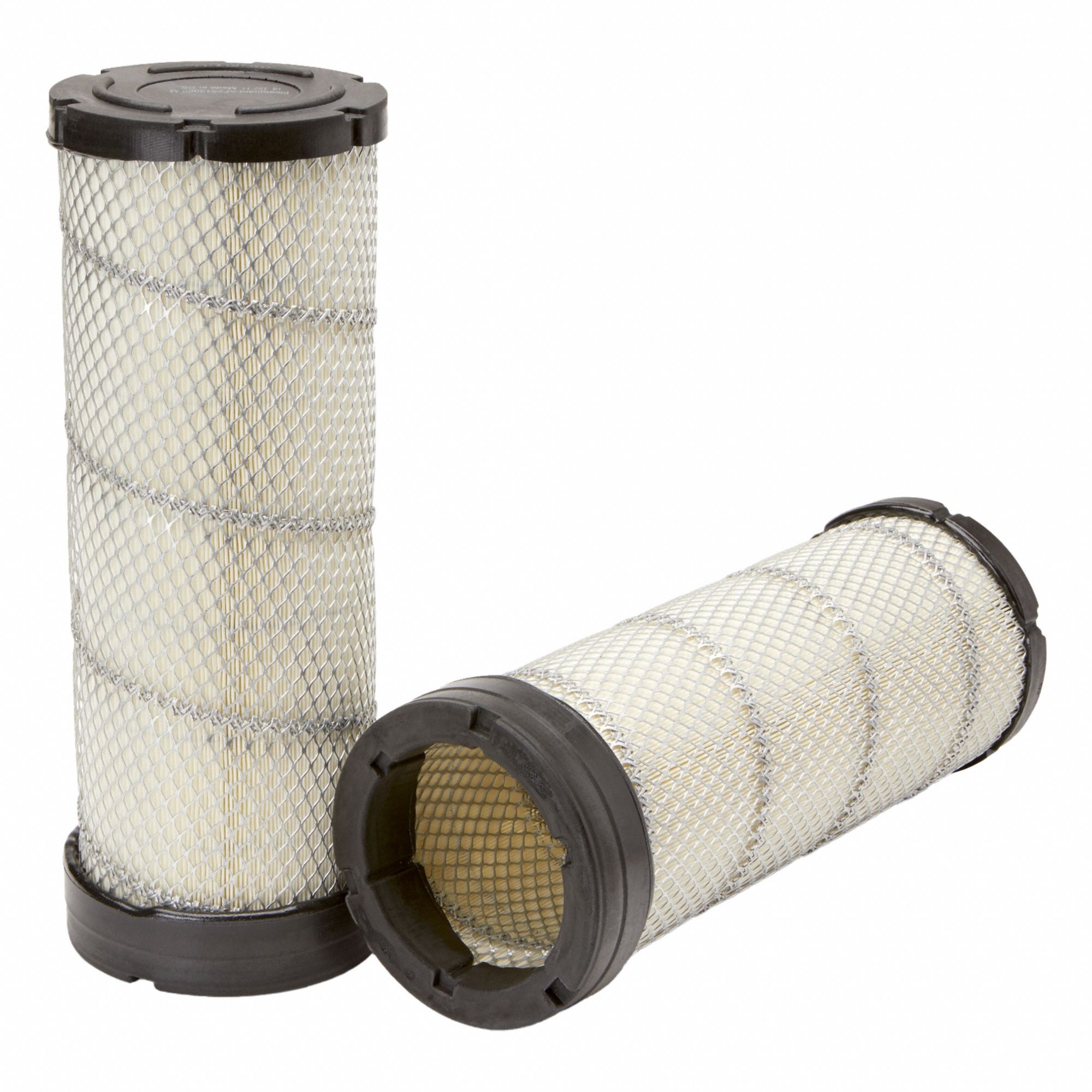 Automotive Air Filter: Round-Oval, Engine, Radial Seal, 5 15/16 in Outside Dia, Cellulose