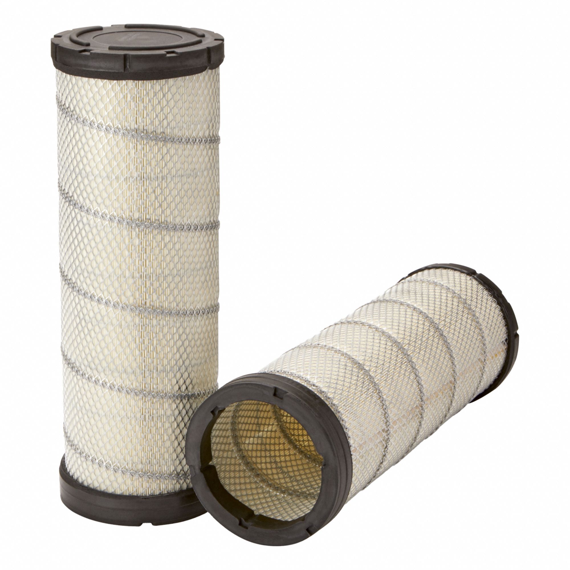 Automotive Air Filter: Round-Oval, Engine, Radial Seal, 7 1/16 in Outside Dia, Cellulose