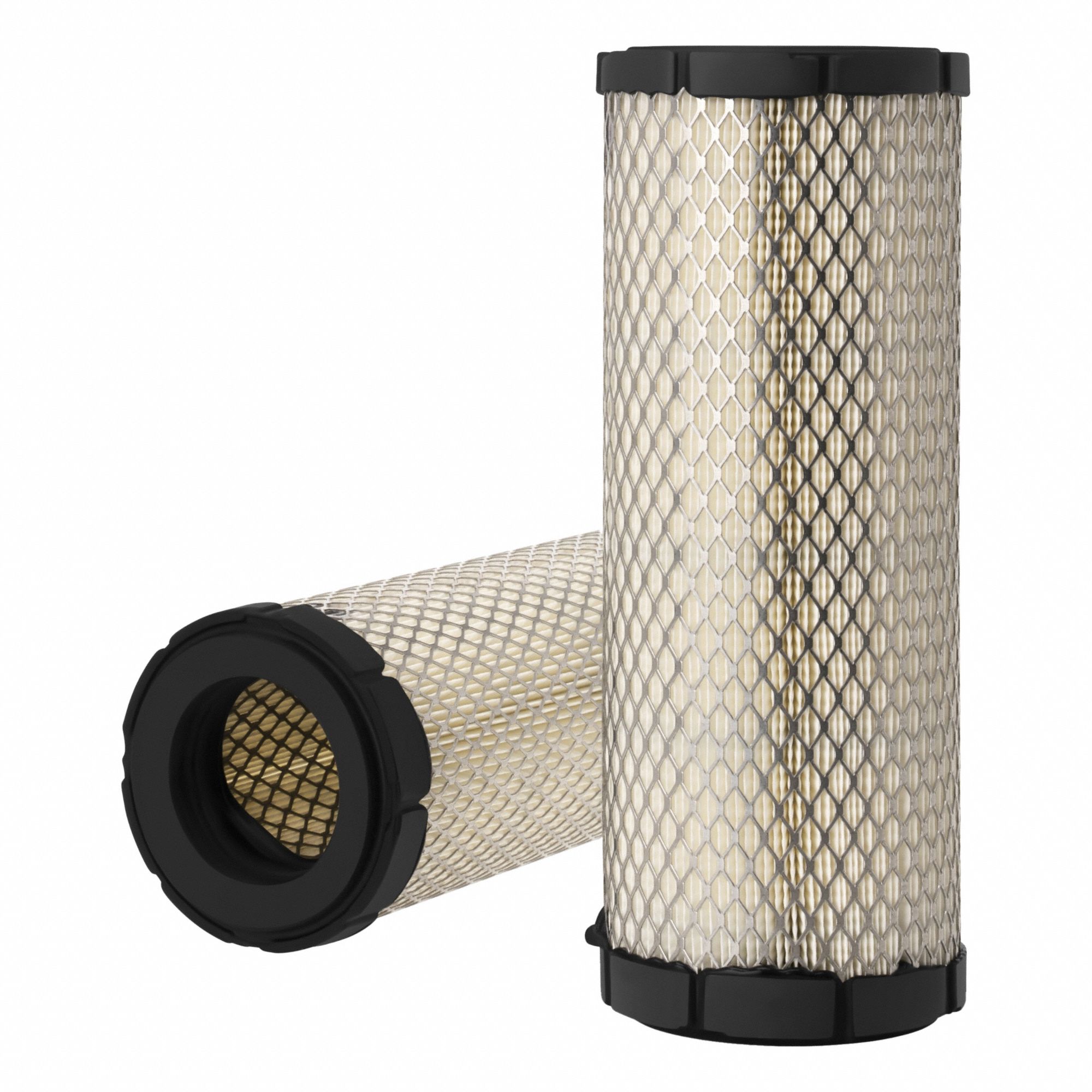 Automotive Air Filter: Round-Oval, Engine, Axial Seal, 4 1/8 in Outside Dia, RS3704