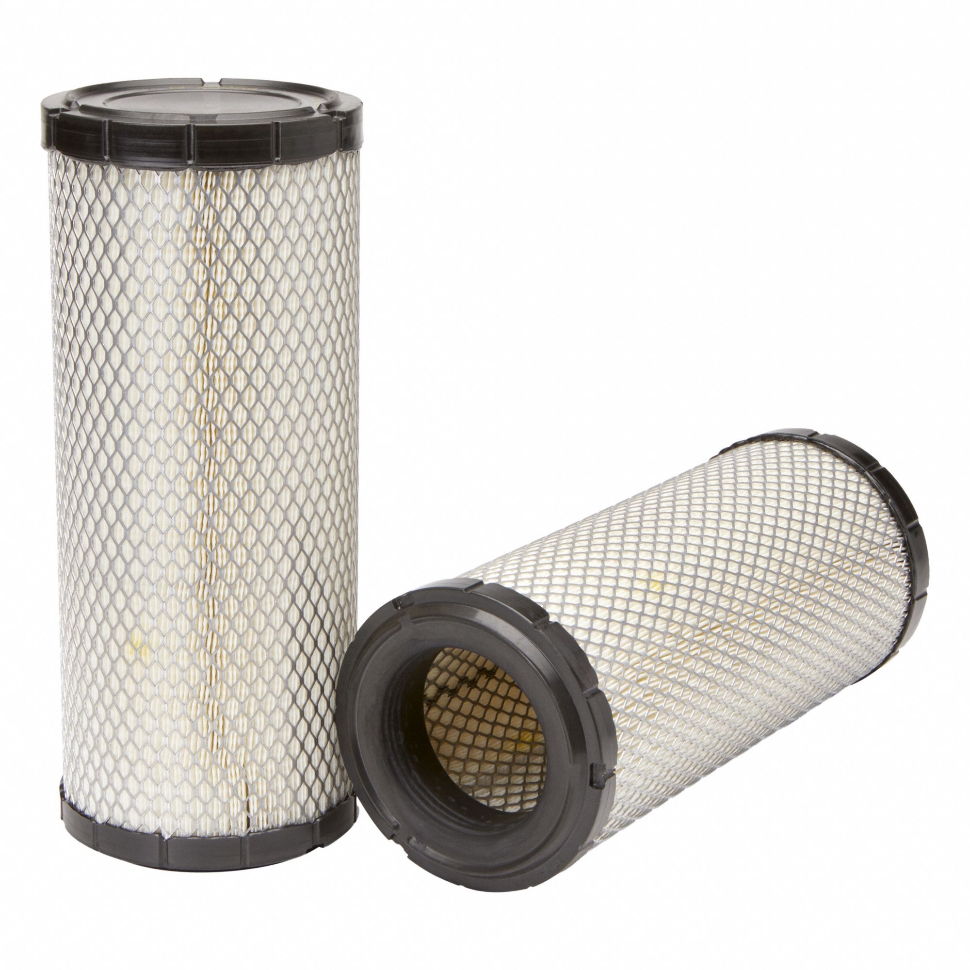 Automotive Air Filter: Round-Oval, Engine, Radial Seal, 5 7/16 in Outside Dia, AF25854