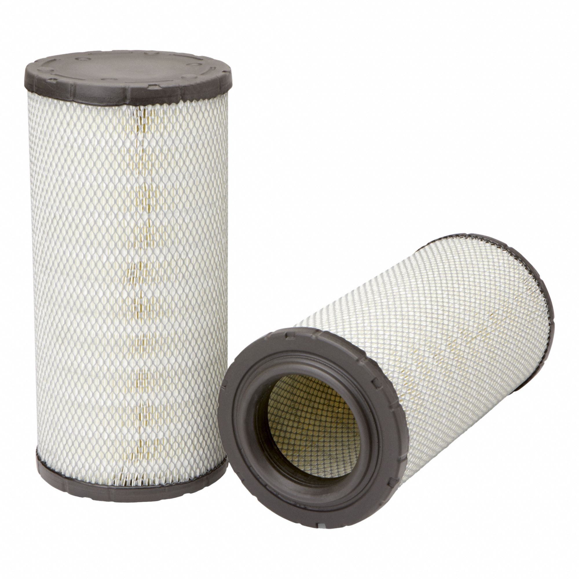 Automotive Air Filter: Round-Oval, Engine, Radial Seal, 7 1/4 in Outside Dia, Cellulose