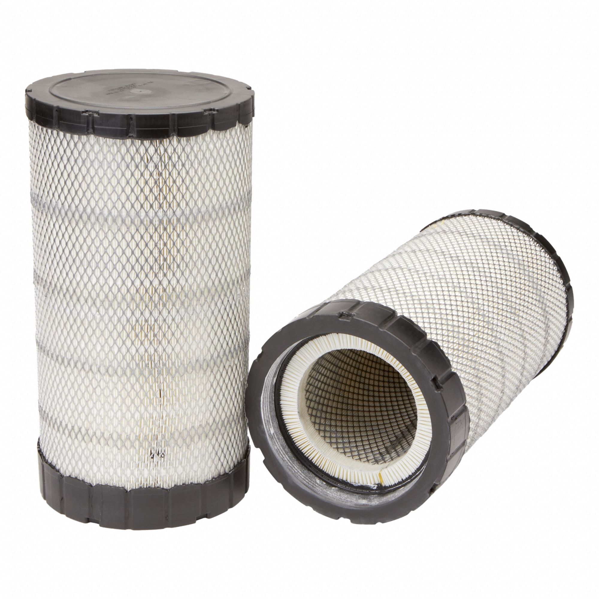 Automotive Air Filter: Round-Oval, Engine, Radial Seal, 8 7/8 in Outside Dia, Cellulose