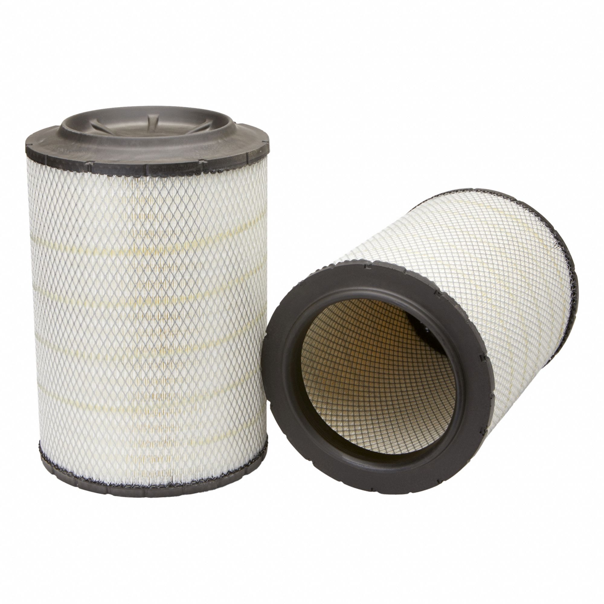 Automotive Air Filter: Round-Oval, Engine, Axial Seal, 13 1/32 in Outside Dia, Cellulose
