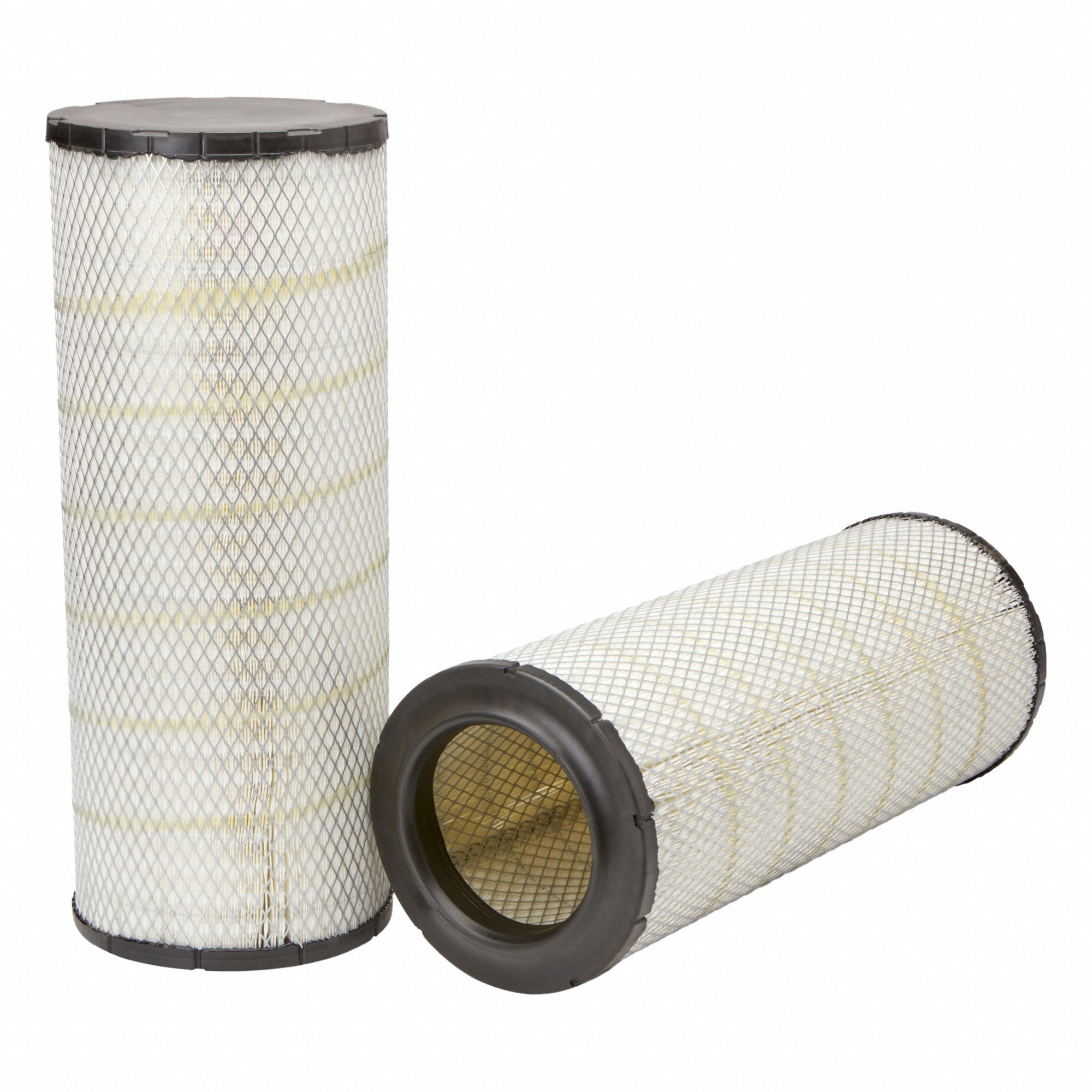 Automotive Air Filter: Round-Oval, Engine, Radial Seal, 9 11/32 in Outside Dia, AF26657