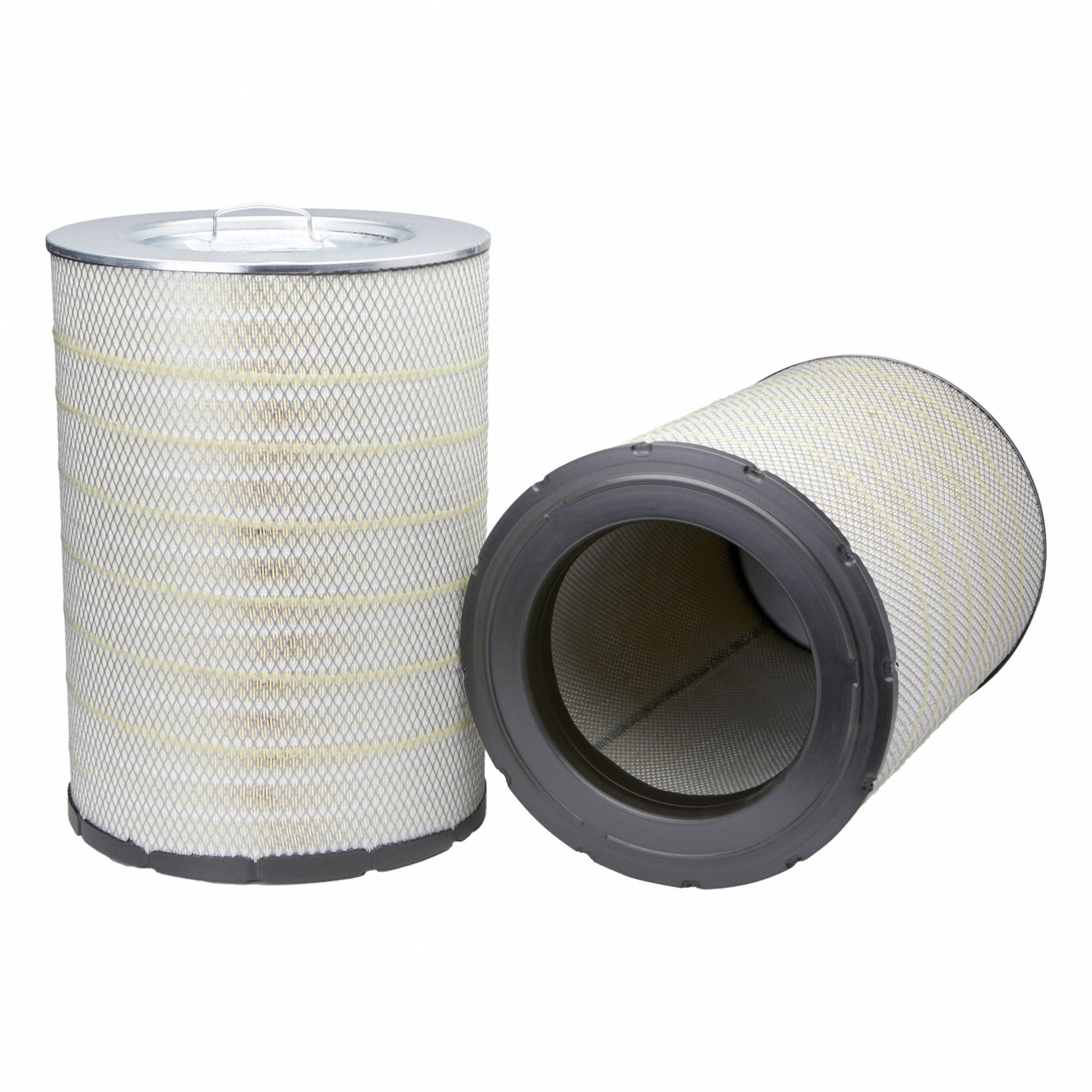 Automotive Air Filter: Round-Oval, Engine, Radial Seal, 11 1/2 in Inside Dia, Fiber