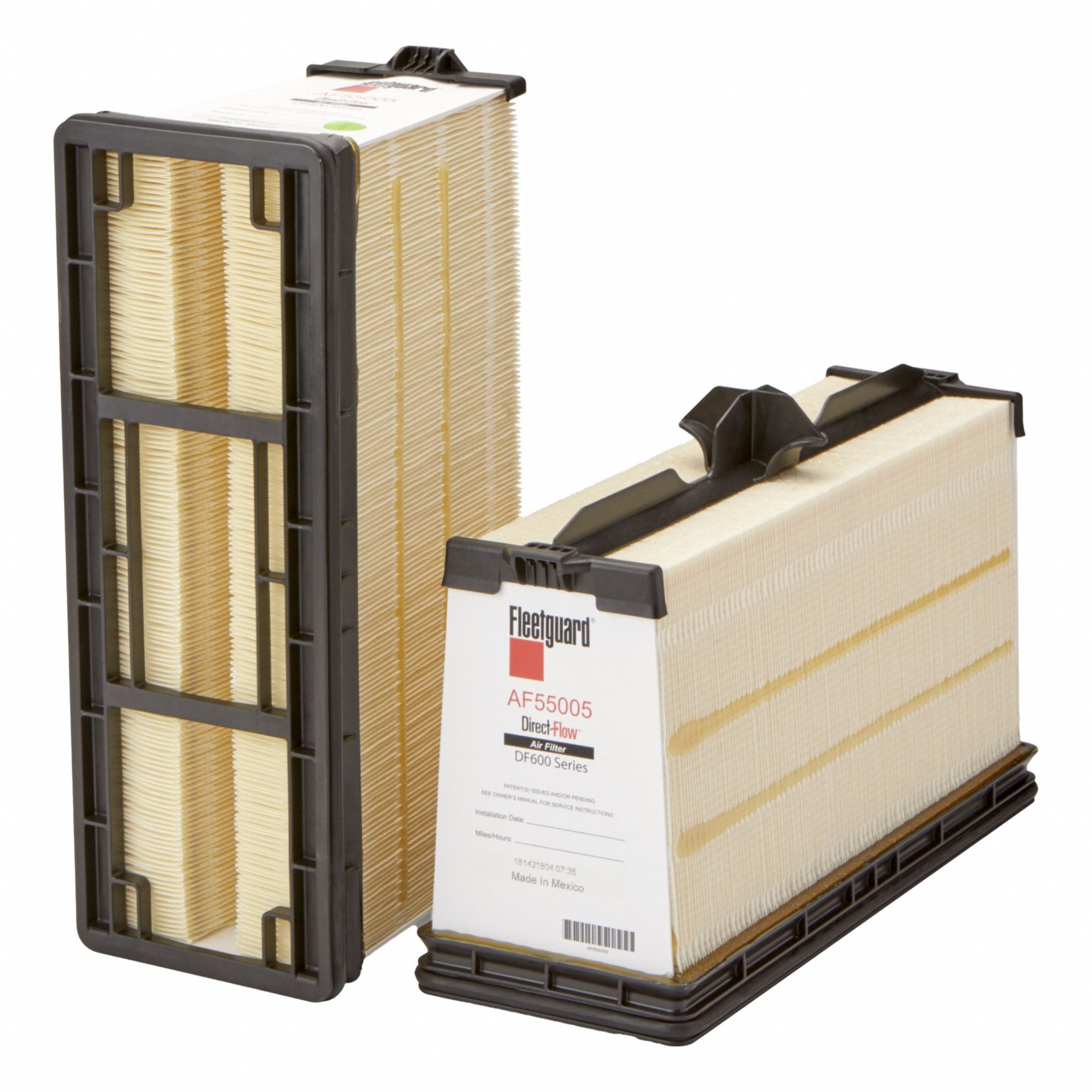 Automotive Air Filter: Engine, 6 in Overall Lg, 10 1/2 in Overall Ht, Cellulose, PA31012