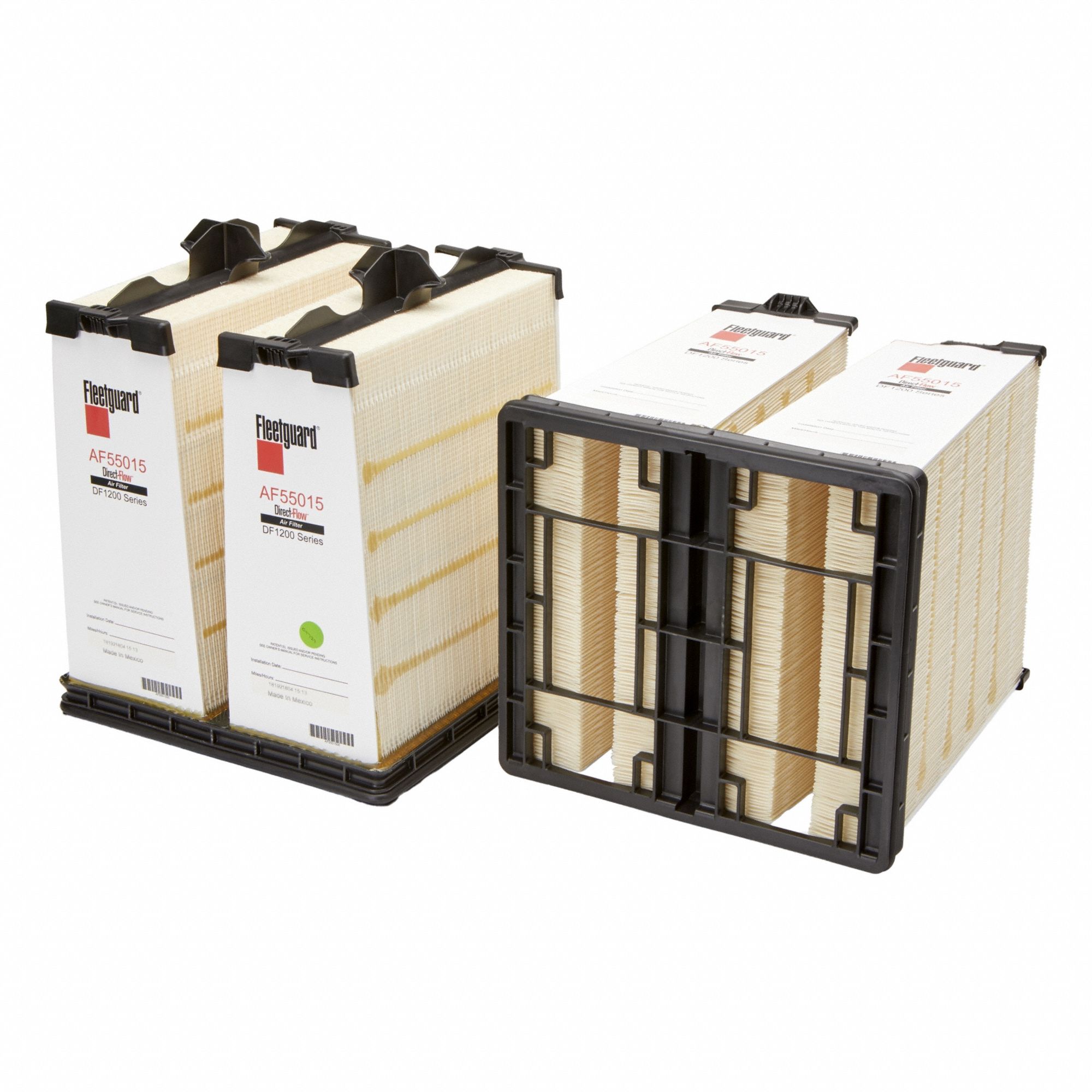 Automotive Air Filter: Engine, 12 1/16 in Overall Lg, 15 3/8 in Overall Ht, AF55015