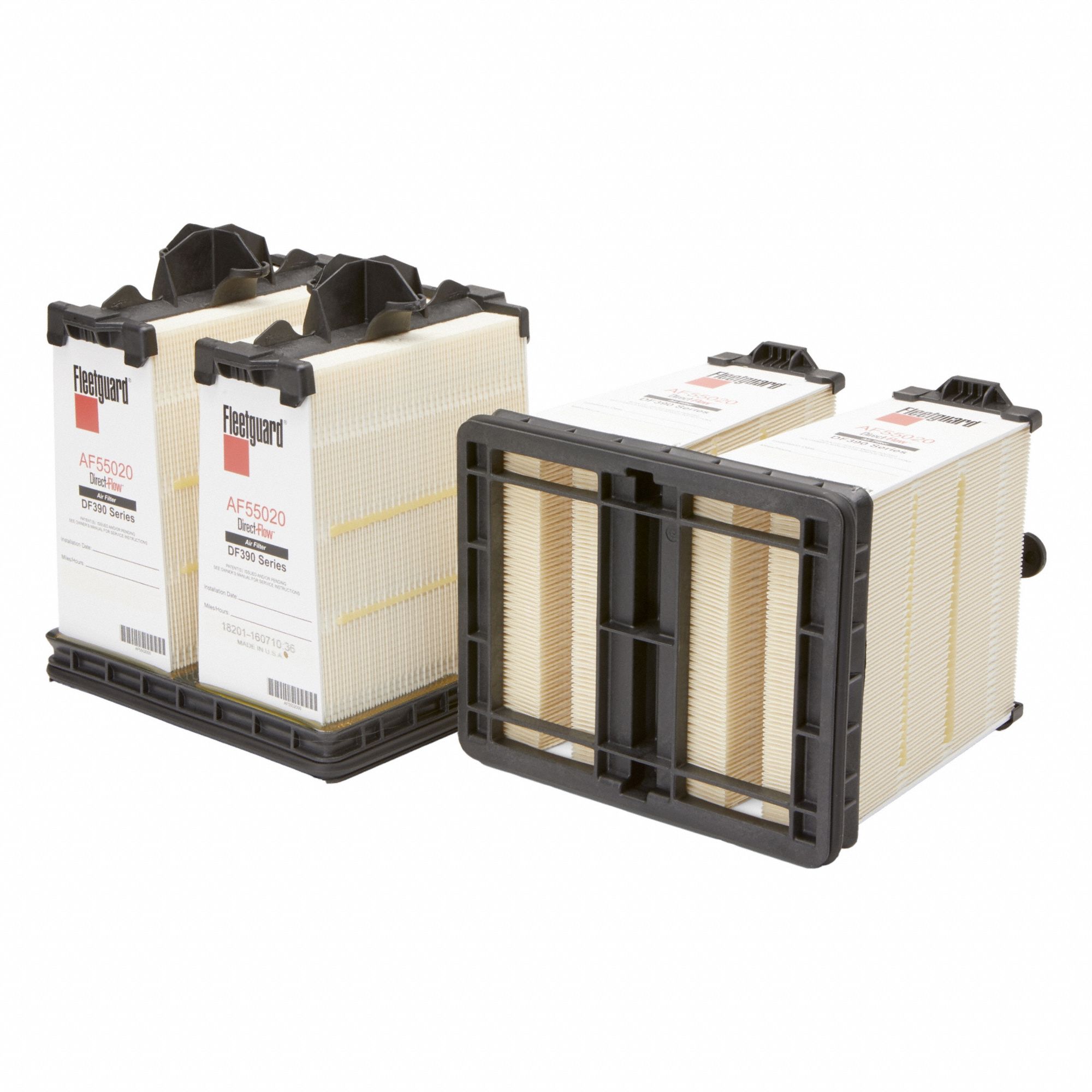Automotive Air Filter: Engine, 9 9/16 in Overall Lg, 12 1/2 in Overall Ht, Cellulose