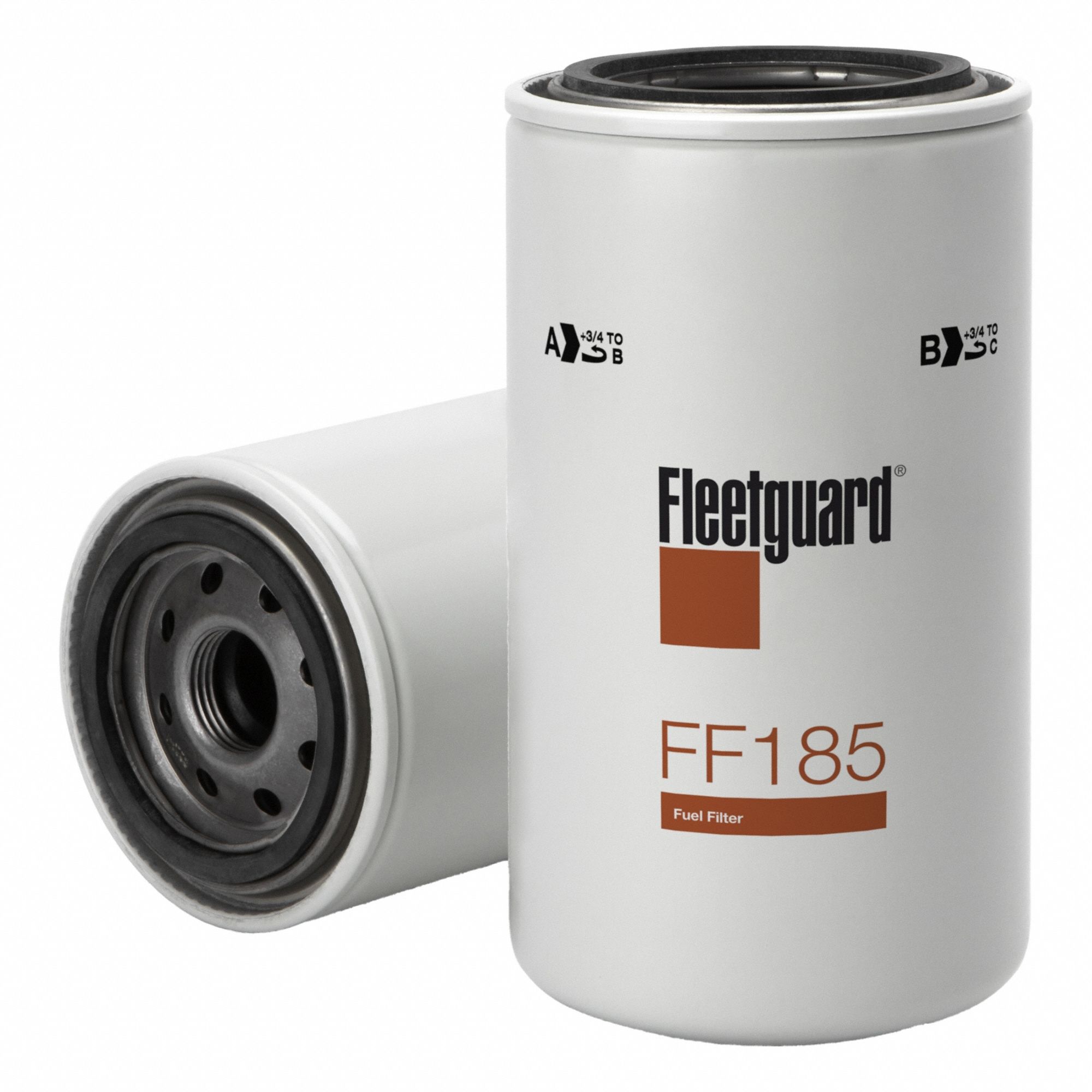 Automotive Fuel Filter: 16 5/16 in Overall Lg, 3 11/16 in Outside Dia, Diesel Fuel