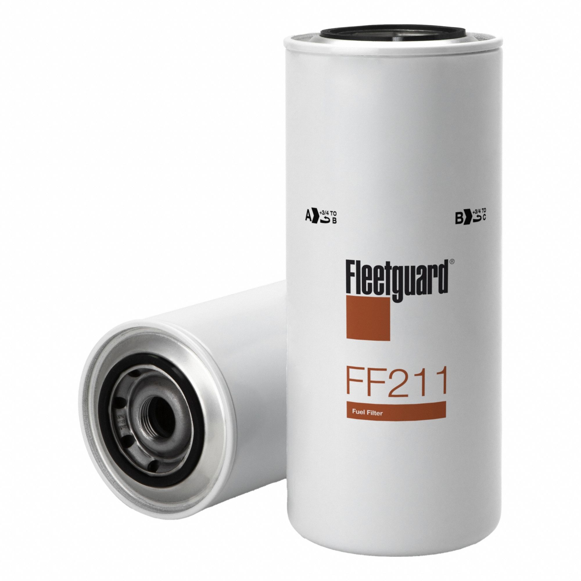 Automotive Fuel Filter: 17 5/8 in Overall Lg, 4 1/4 in Outside Dia, Diesel Fuel, Diesel
