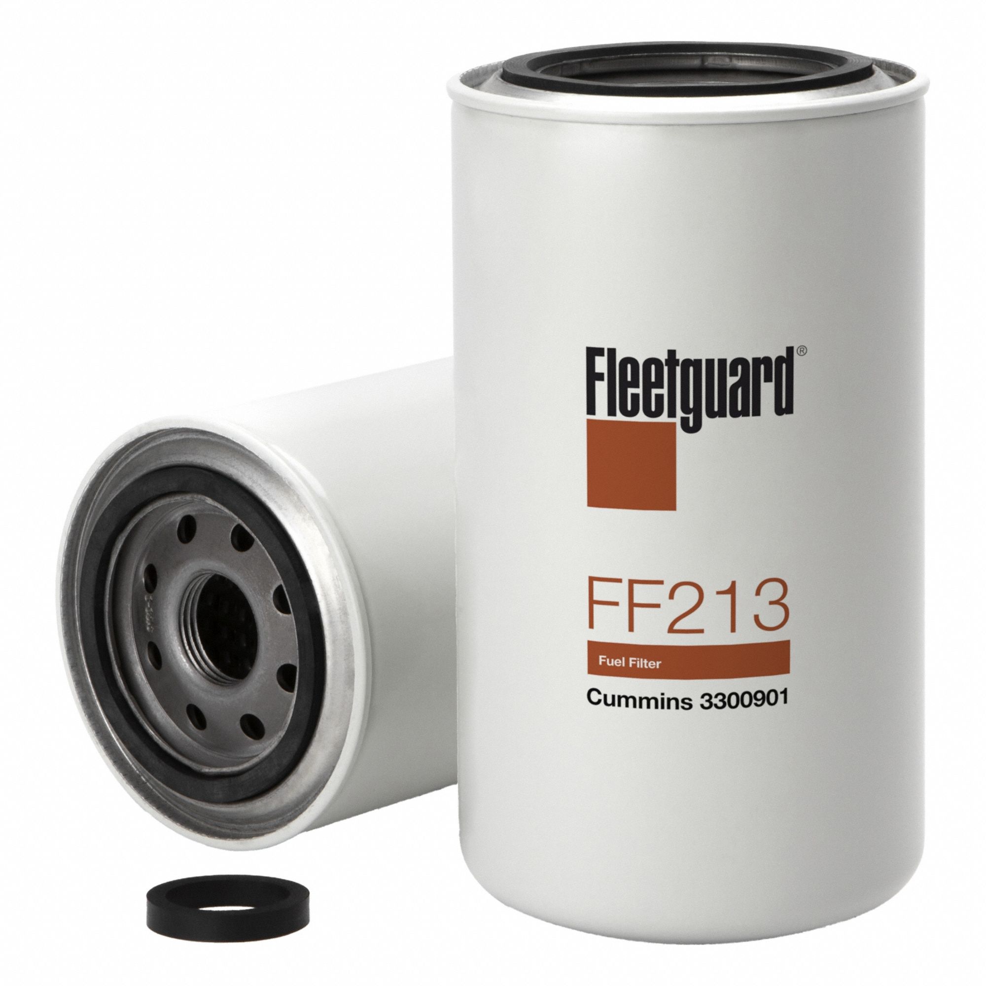 Automotive Fuel Filter: 16 1/8 in Overall Lg, 3 11/16 in Outside Dia, Diesel Fuel, Diesel