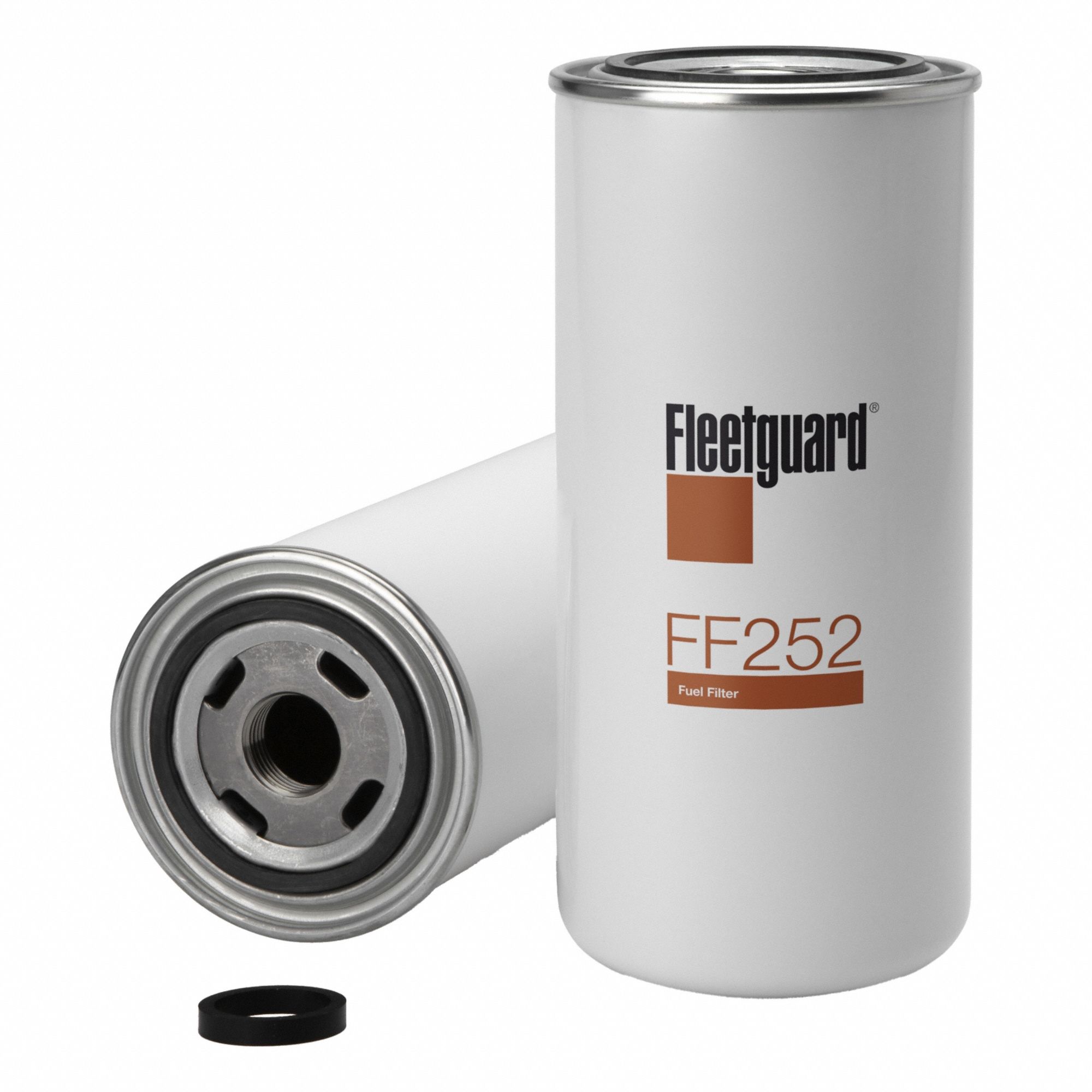 Automotive Fuel Filter: 4 1/8 in Overall Lg, 3 3/4 in Outside Dia, Diesel Fuel, Diesel