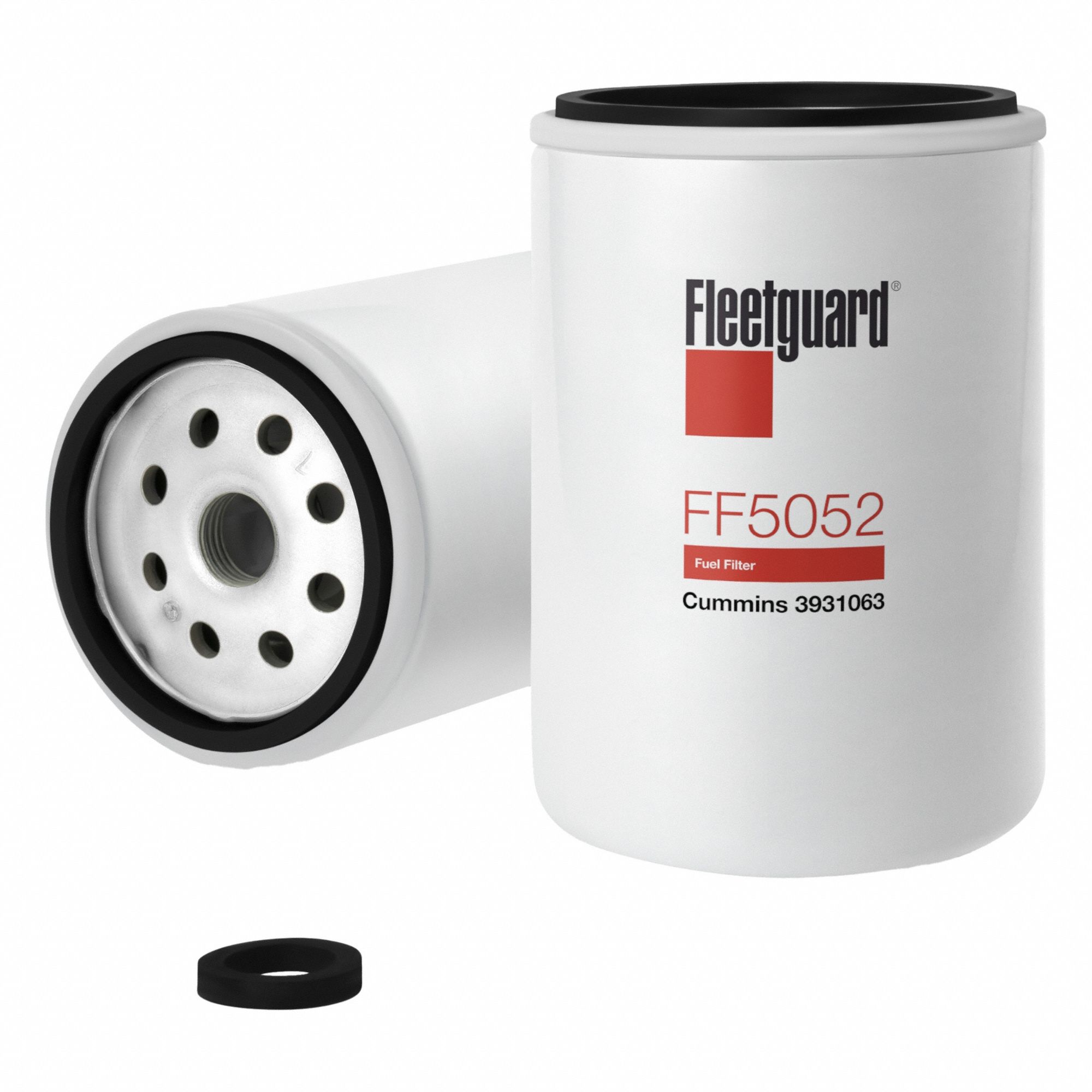 Automotive Fuel Filter: 13 5/8 in Overall Lg, 3 11/16 in Outside Dia, Diesel Fuel, Diesel