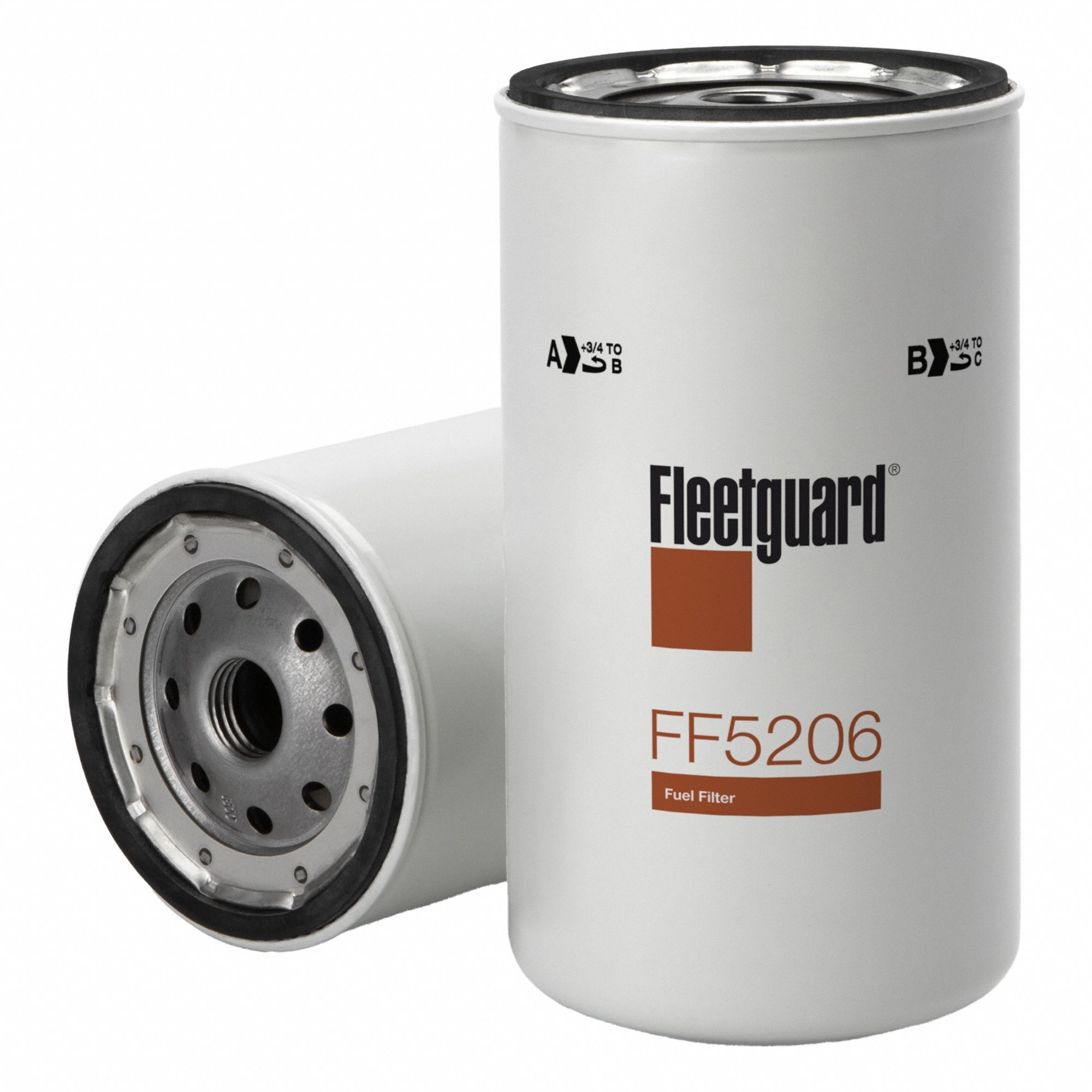 Automotive Fuel Filter: 16 3/8 in Overall Lg, 3 11/16 in Outside Dia, Diesel Fuel, Diesel