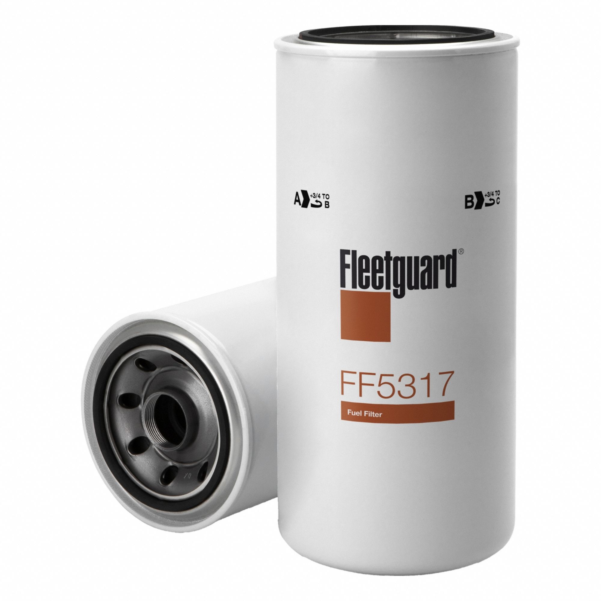 Automotive Fuel Filter: 17 in Overall Lg, 5 5/16 in Outside Dia, Diesel Fuel, Diesel