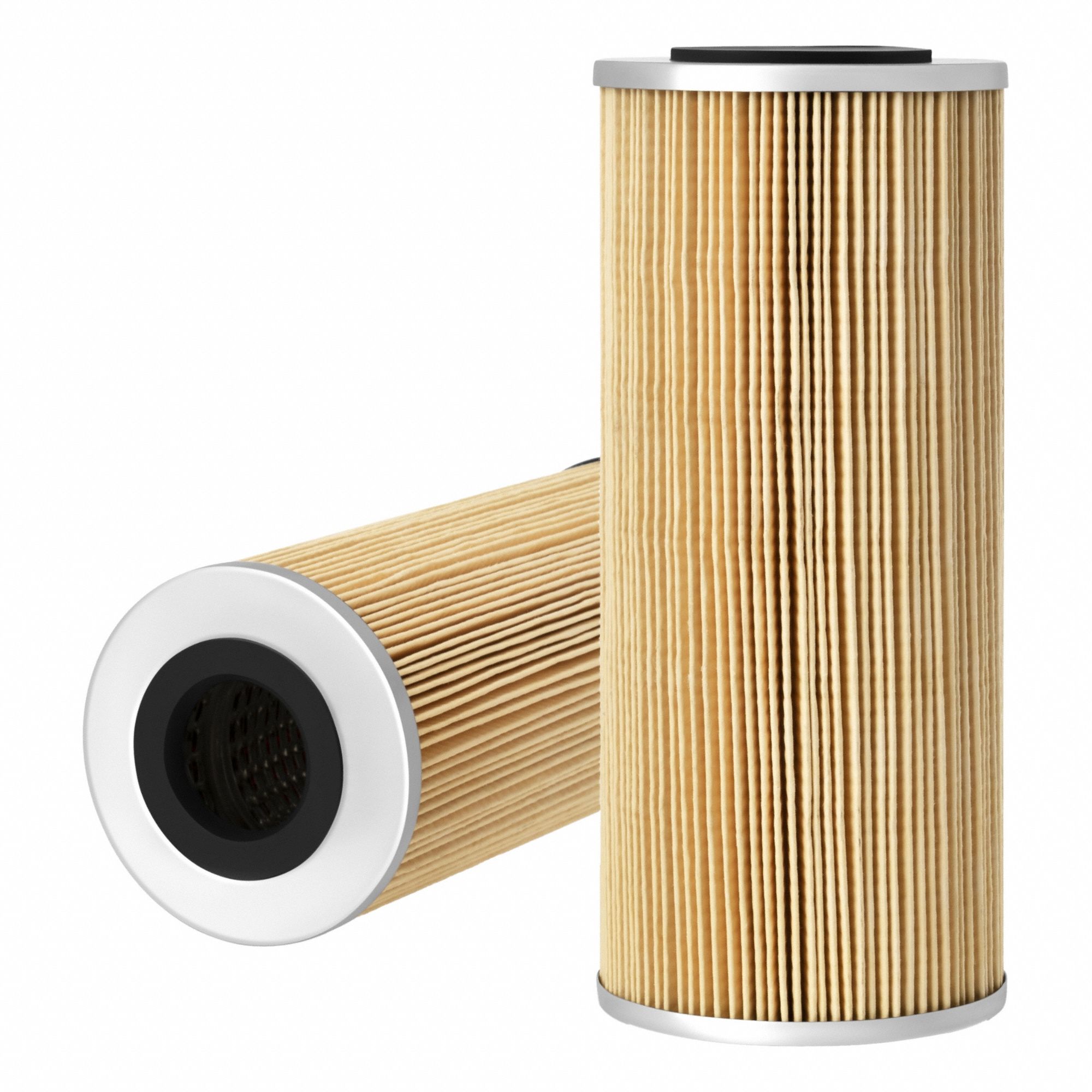 Automotive Fuel Filter: 14 5/16 in Overall Lg, 3 15/16 in Outside Dia, Diesel Fuel