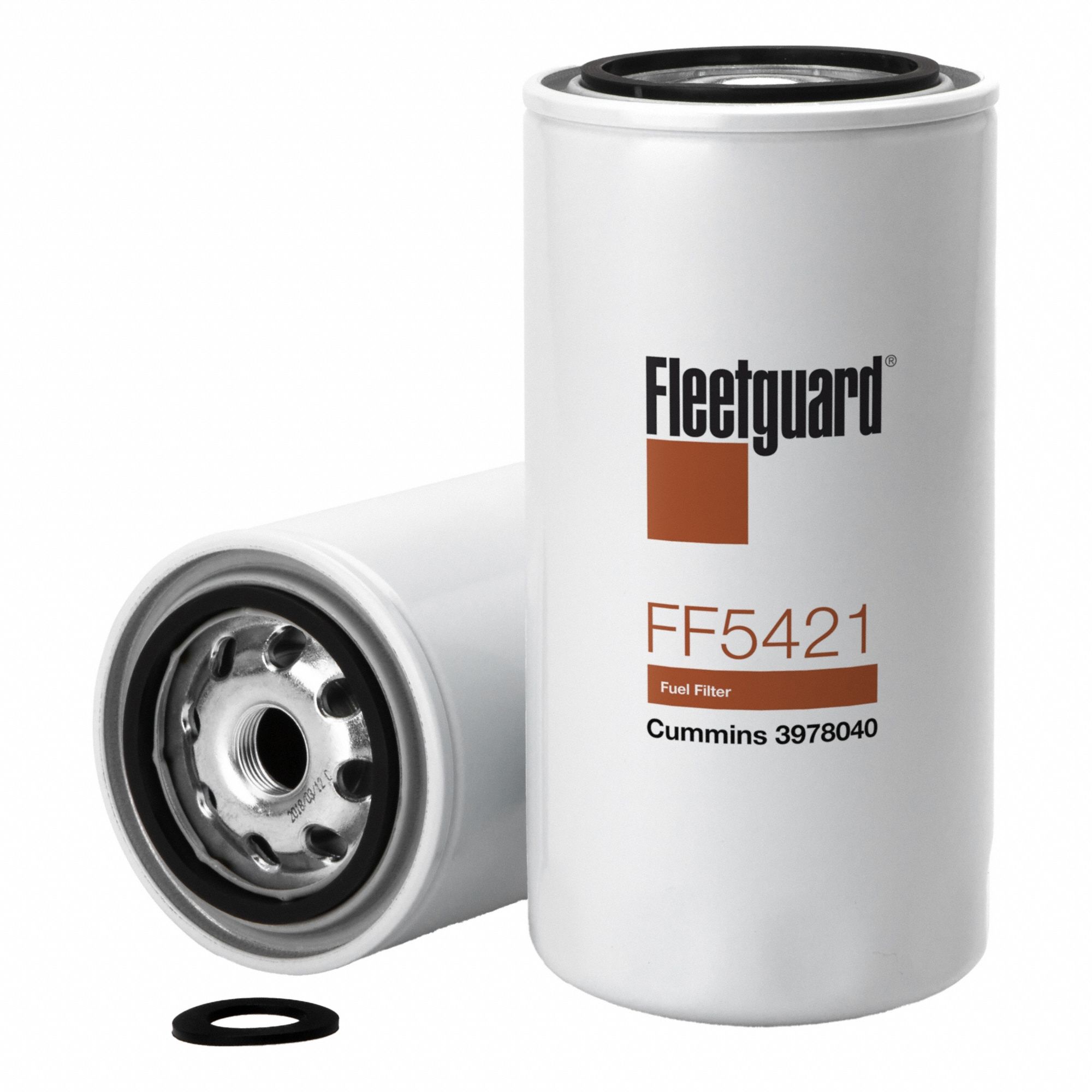 Automotive Fuel Filter: 16 1/8 in Overall Lg, 3 3/4 in Outside Dia, Diesel Fuel, Diesel