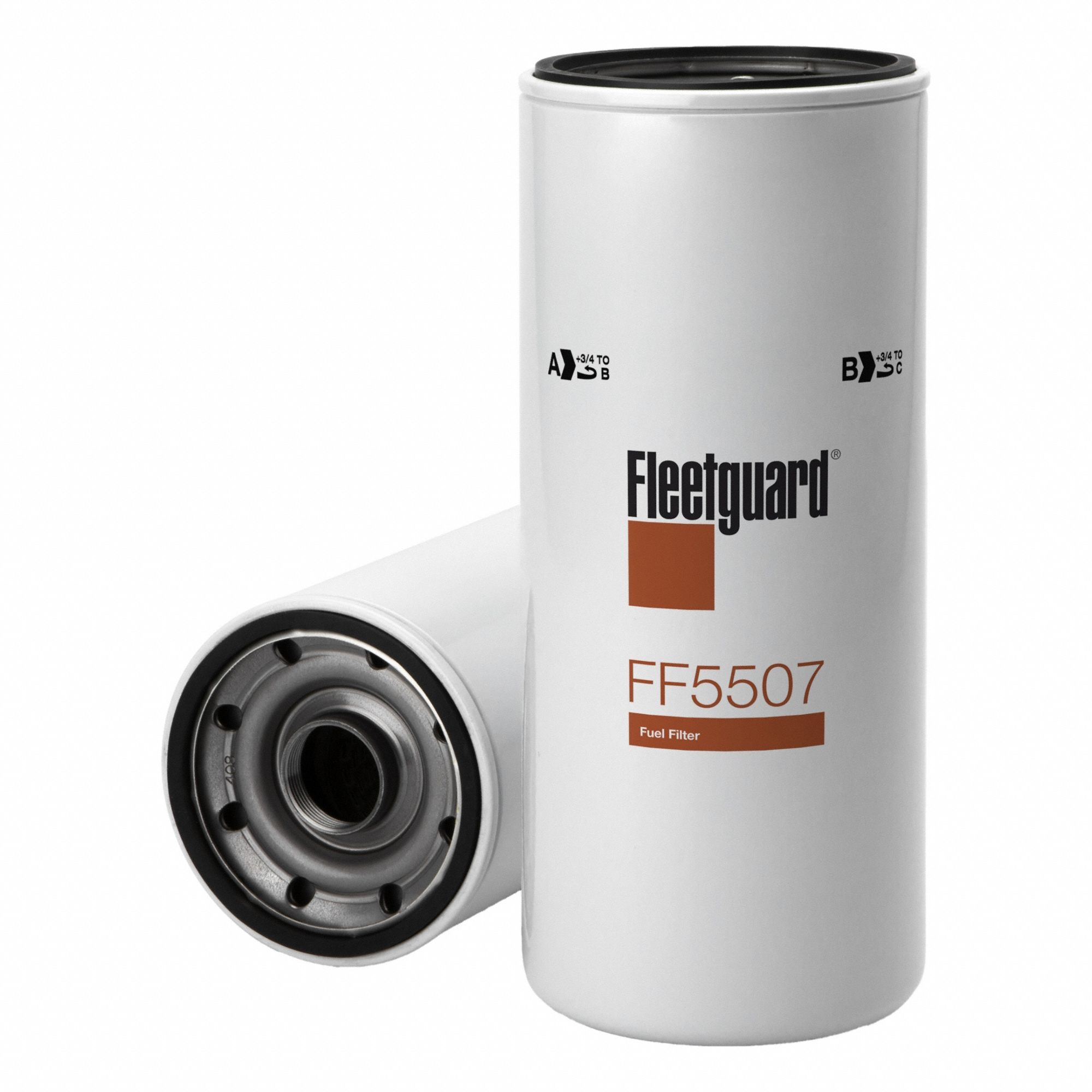 Automotive Fuel Filter: 14 5/16 in Overall Lg, 4 1/4 in Outside Dia, Diesel Fuel, Diesel