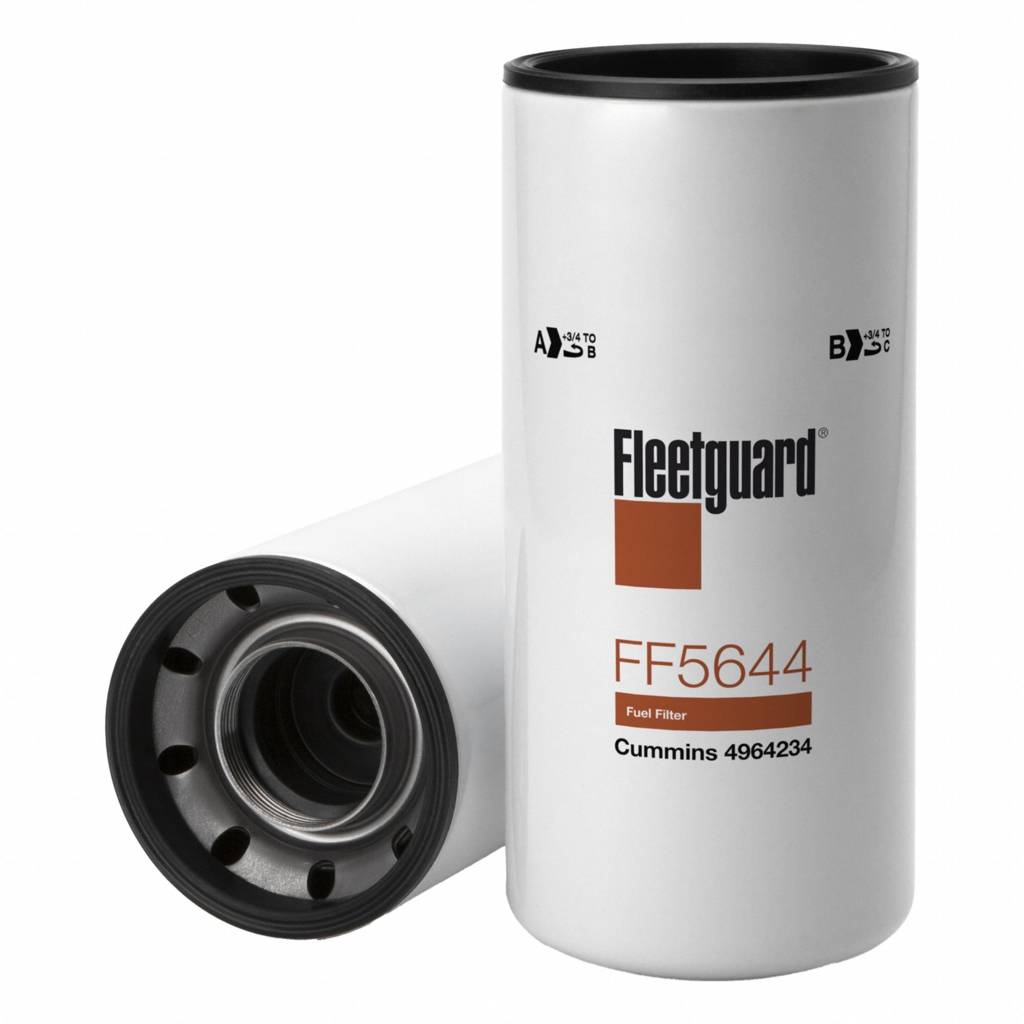 Automotive Fuel Filter: 14 in Overall Lg, 4 3/4 in Outside Dia, Diesel Fuel, Diesel