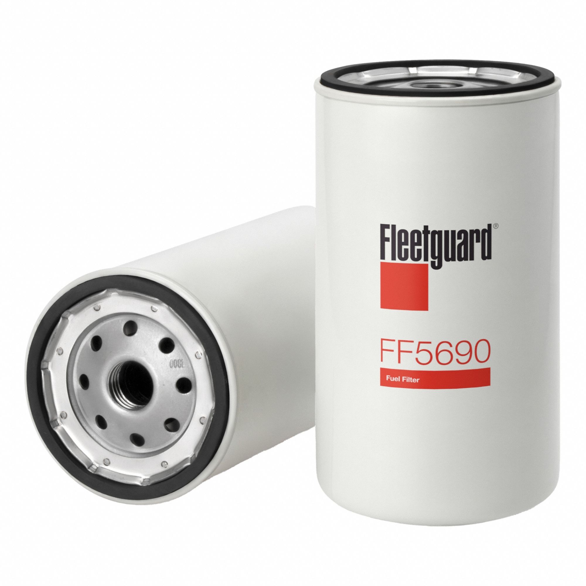 Automotive Fuel Filter: 12 5/8 in Overall Lg, 3 11/16 in Outside Dia, Diesel Fuel, Diesel