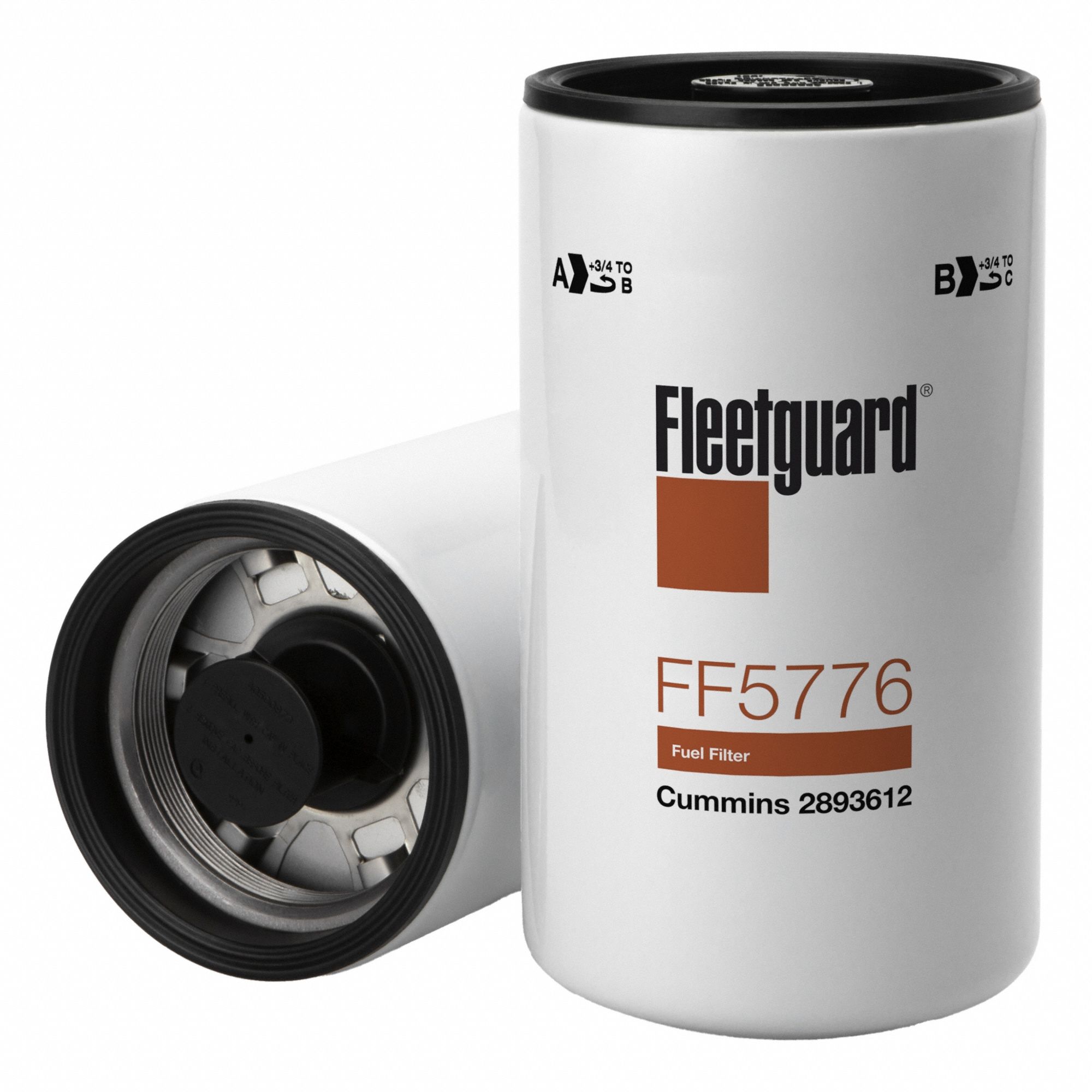 Automotive Fuel Filter: 15 in Overall Lg, 4 3/4 in Outside Dia, Diesel Fuel, Diesel
