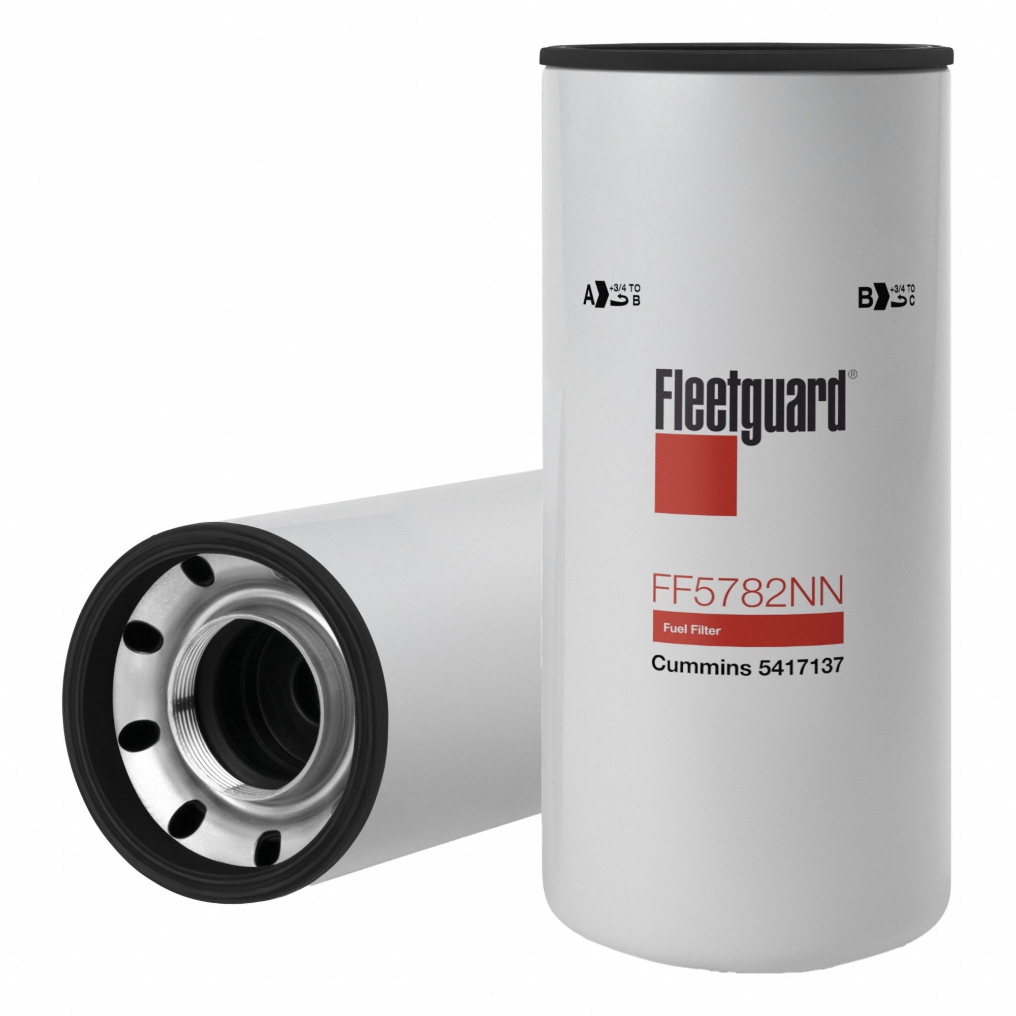 Automotive Fuel Filter: 14 3/16 in Overall Lg, 4 11/16 in Outside Dia, Diesel Fuel