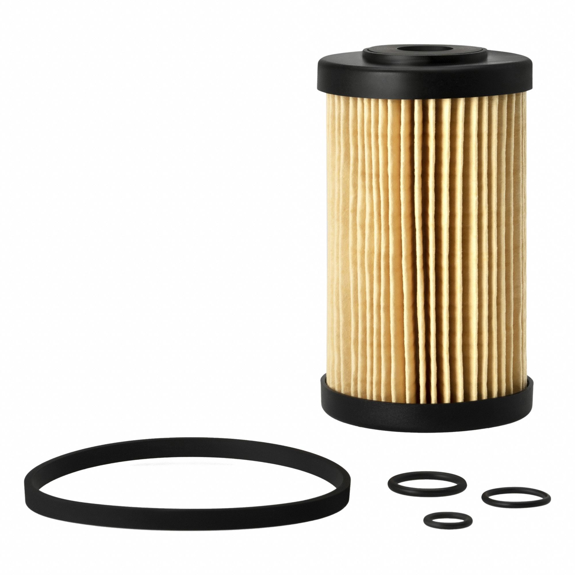 Automotive Fuel Filter: 3 1/8 in Overall Lg, 2 11/16 in Outside Dia, 11/16 in Inside Dia