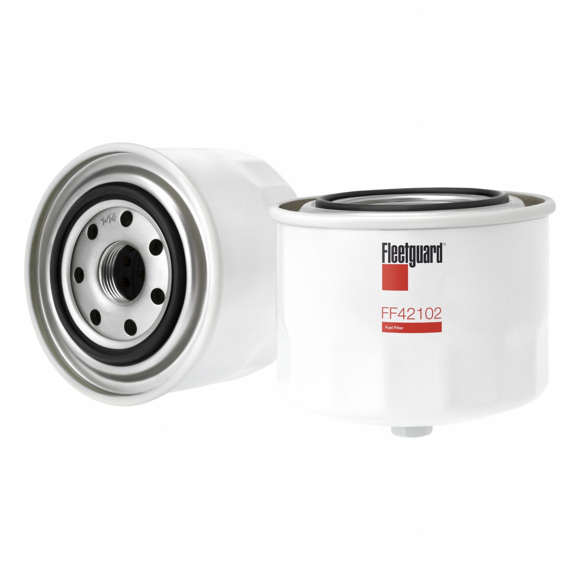 Automotive Fuel Filter: 9 in Overall Lg, 4 3/16 in Outside Dia, 1"-14 UN 2B Thread Size
