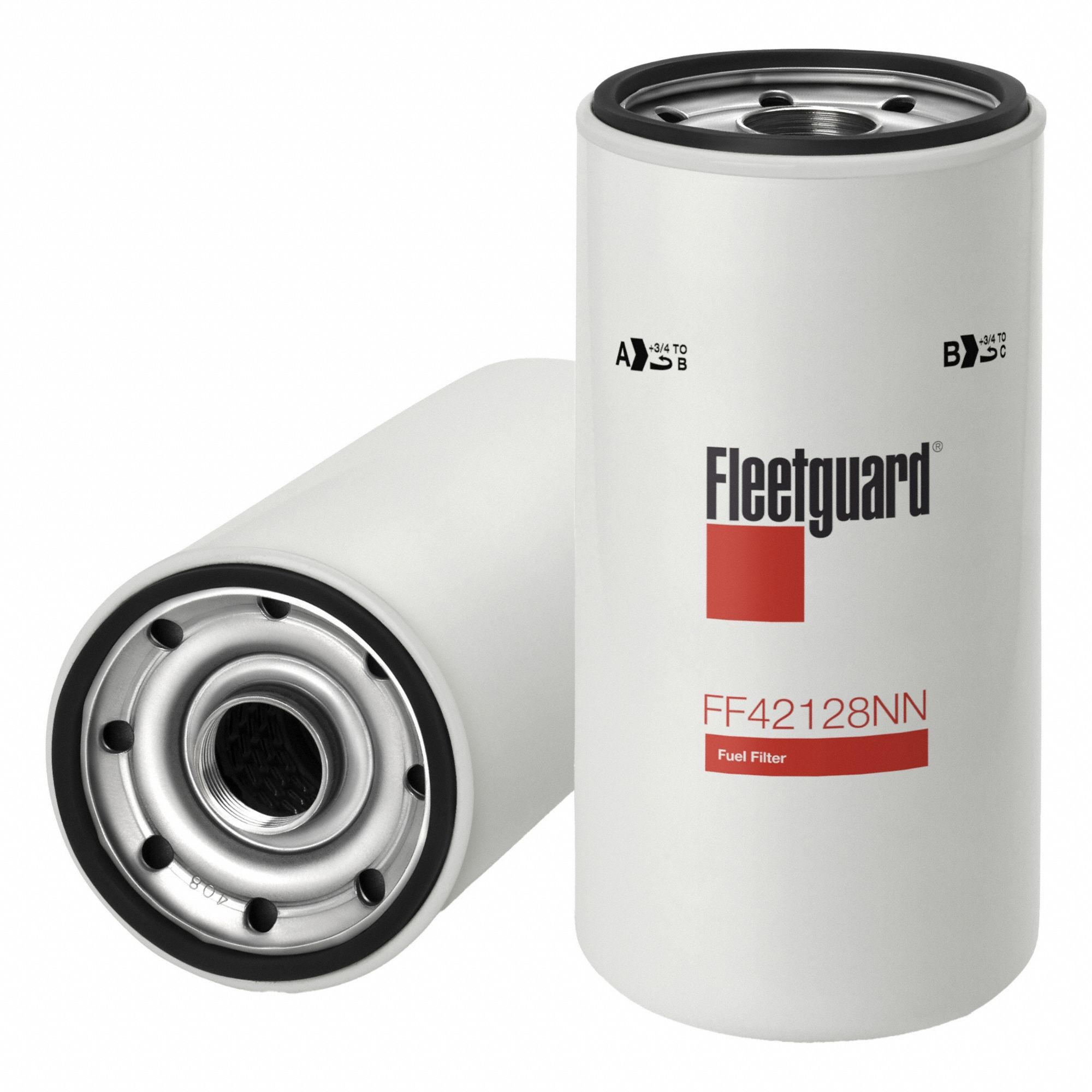 Automotive Fuel Filter: 14 5/16 in Overall Lg, 3 15/16 in Outside Dia, Diesel Fuel