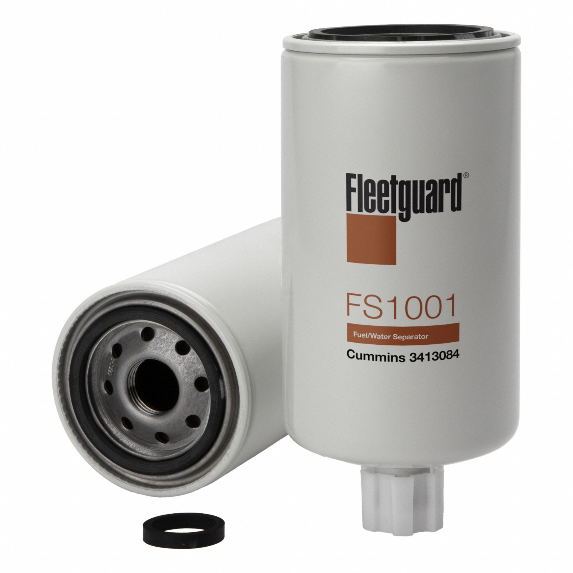 Automotive Fuel Filter: 12 1/8 in Overall Lg, 3 11/16 in Outside Dia, Diesel Fuel, Diesel