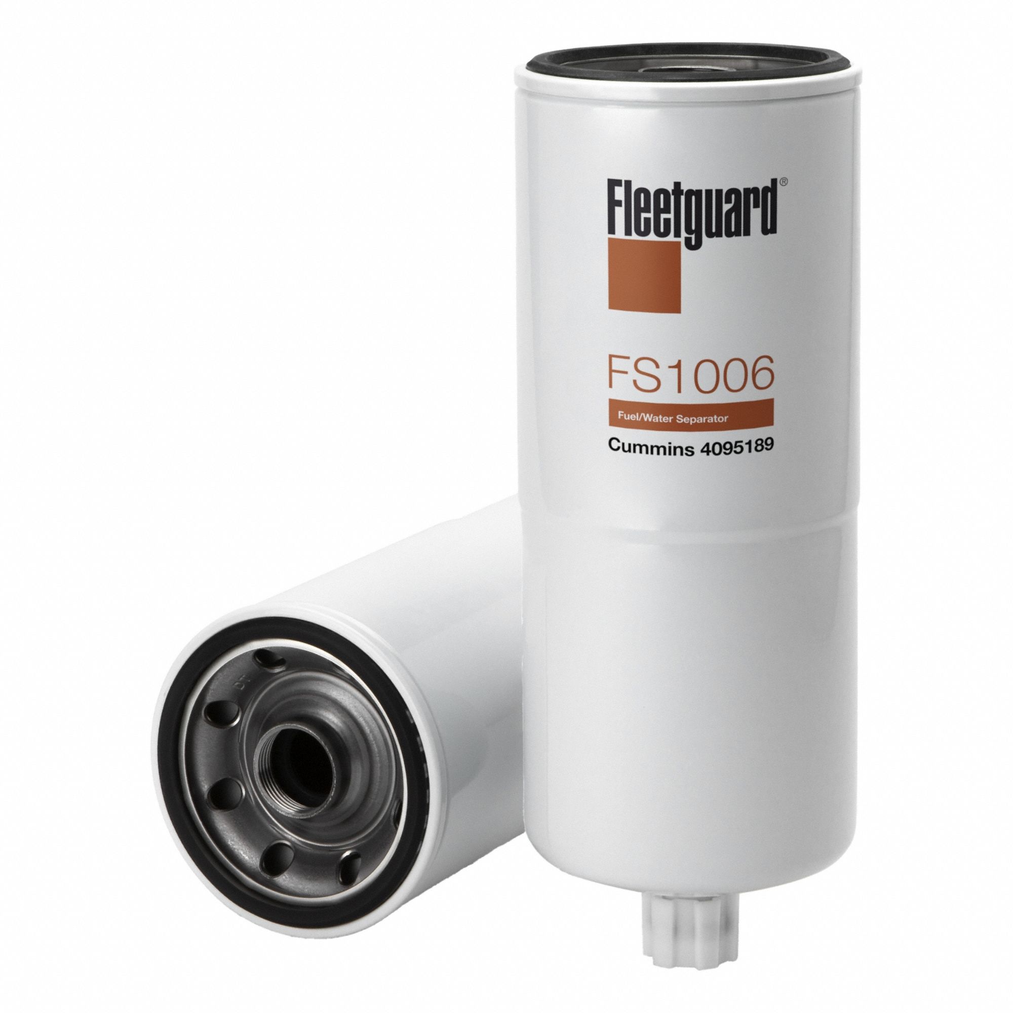 Automotive Fuel Filter: 14 3/8 in Overall Lg, 4 9/16 in Outside Dia, Diesel Fuel, Diesel