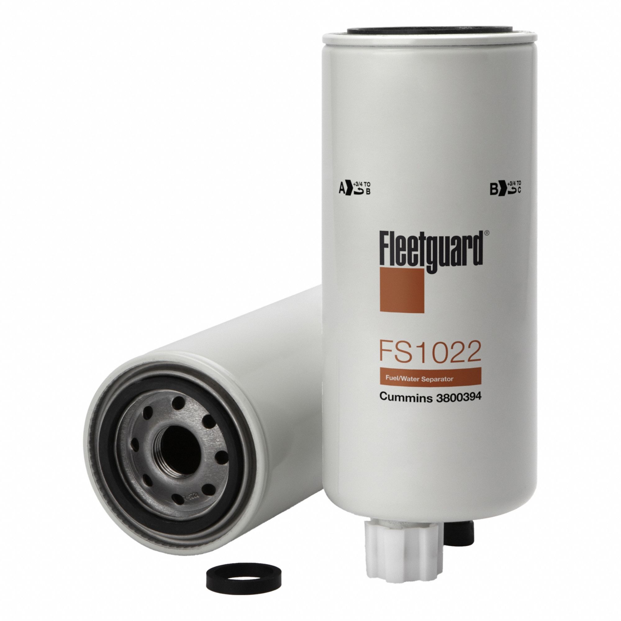 Automotive Fuel Filter: 16 1/8 in Overall Lg, 3 11/16 in Outside Dia, Diesel Fuel, Diesel