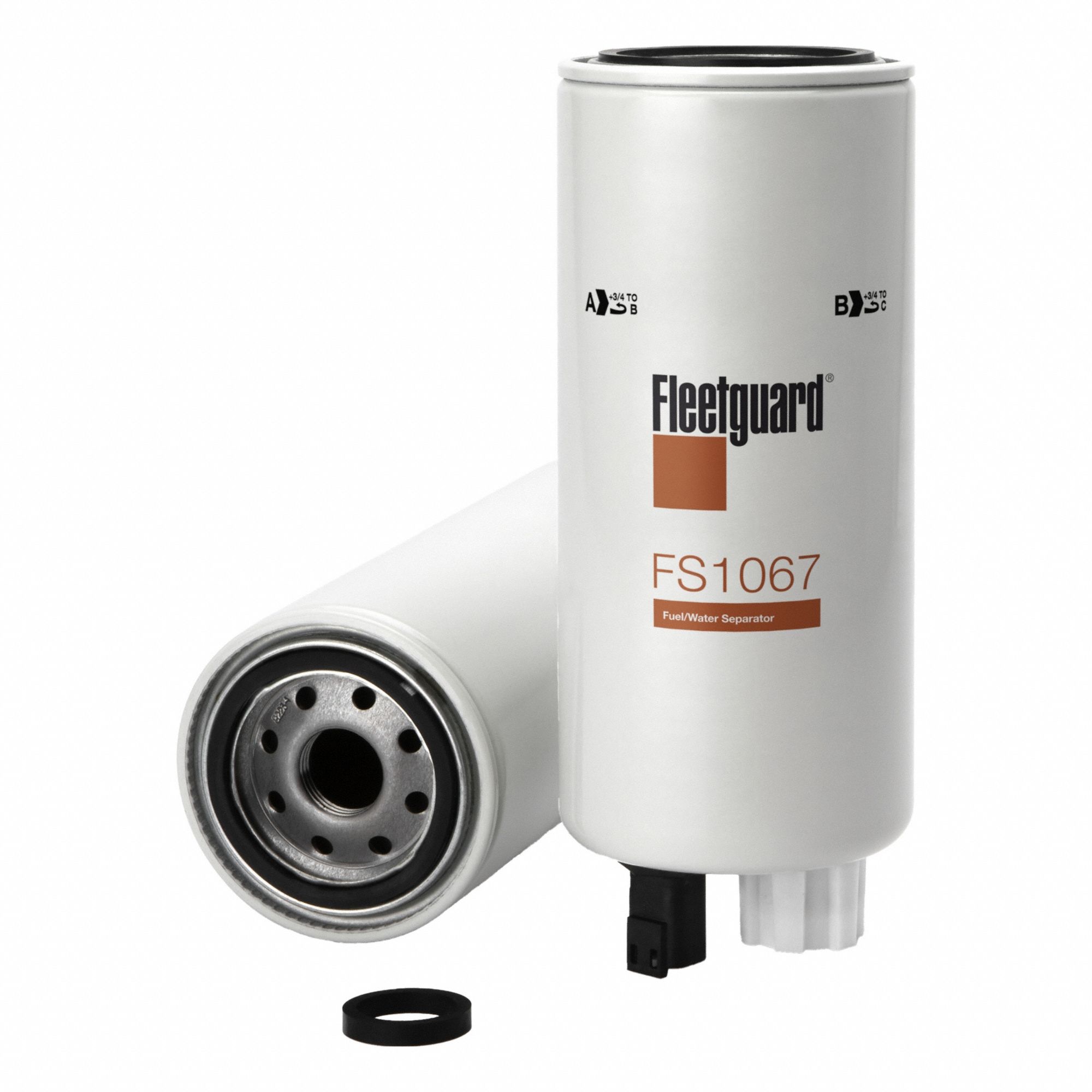 Automotive Fuel Filter: 16 5/16 in Overall Lg, 3 11/16 in Outside Dia, Diesel Fuel