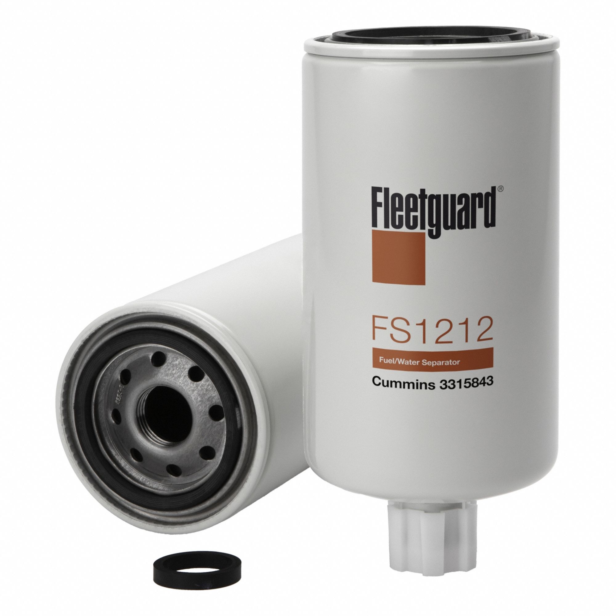 Automotive Fuel Filter: 15 1/2 in Overall Lg, 3 11/16 in Outside Dia, Diesel Fuel, Diesel