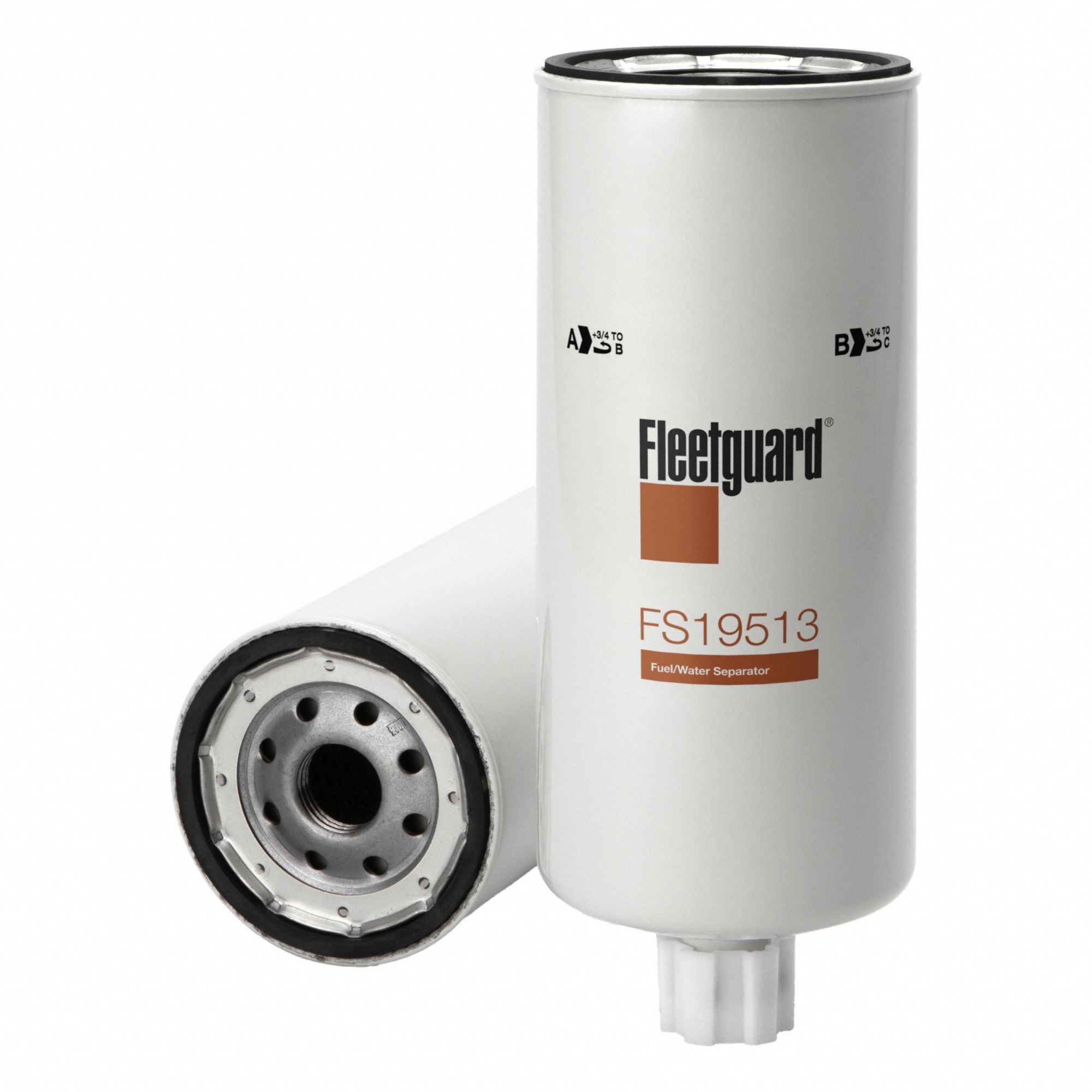Automotive Fuel Filter: 16 5/16 in Overall Lg, 3 11/16 in Outside Dia, Diesel Fuel