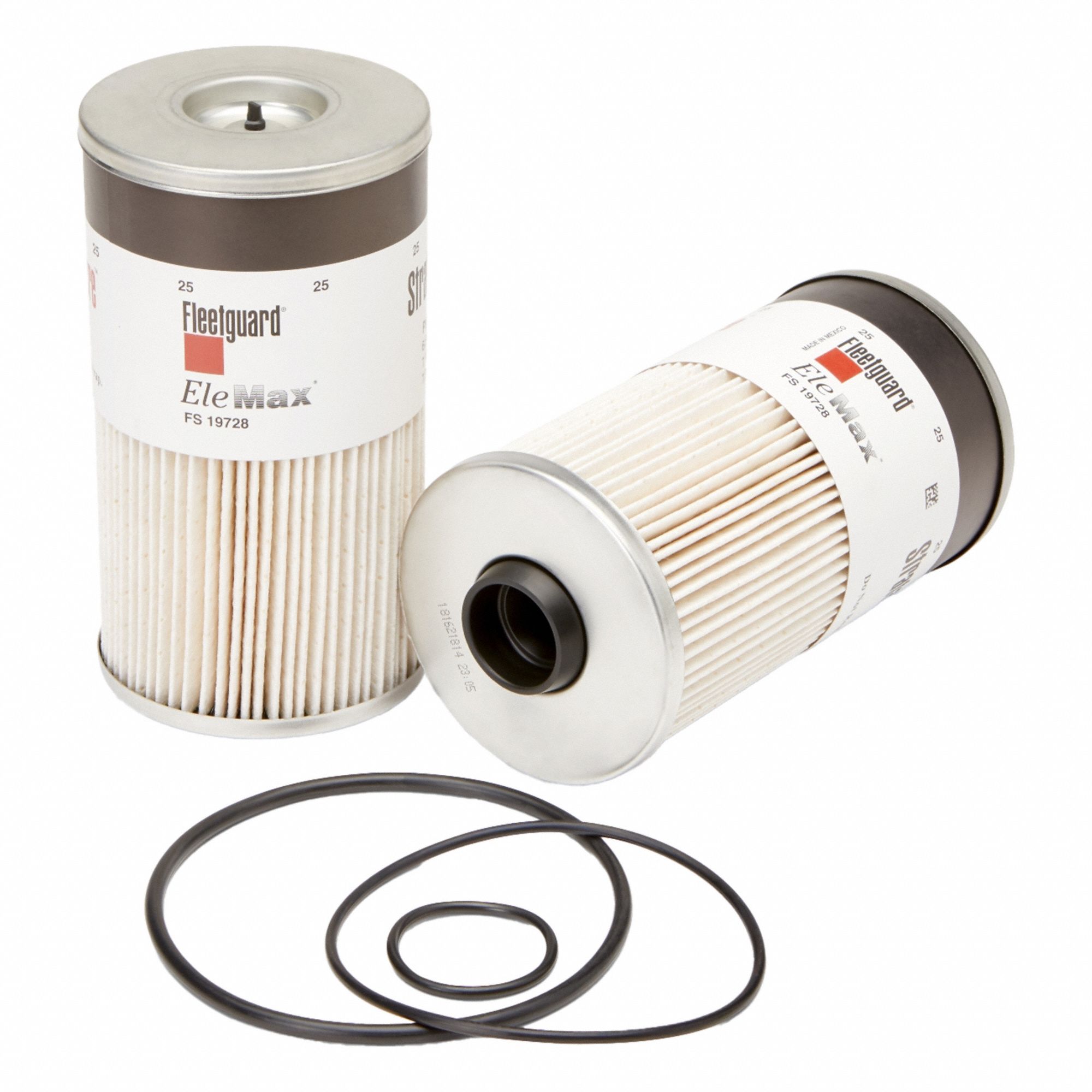 Automotive Fuel Filter: 14 in Overall Lg, 3 13/16 in Outside Dia, 1 1/4 in Inside Dia