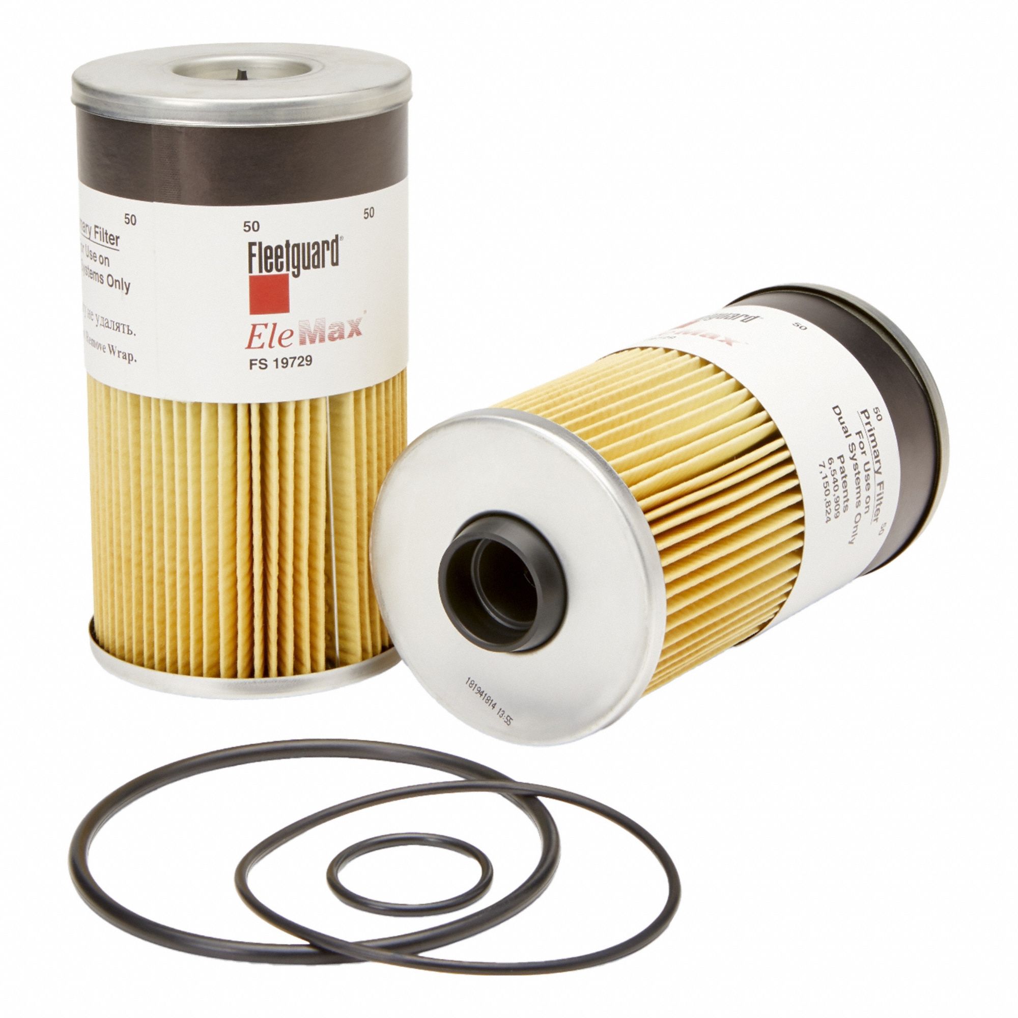 Automotive Fuel Filter: 14 in Overall Lg, 3 13/16 in Outside Dia, Biodiesel Fuel, Plastic