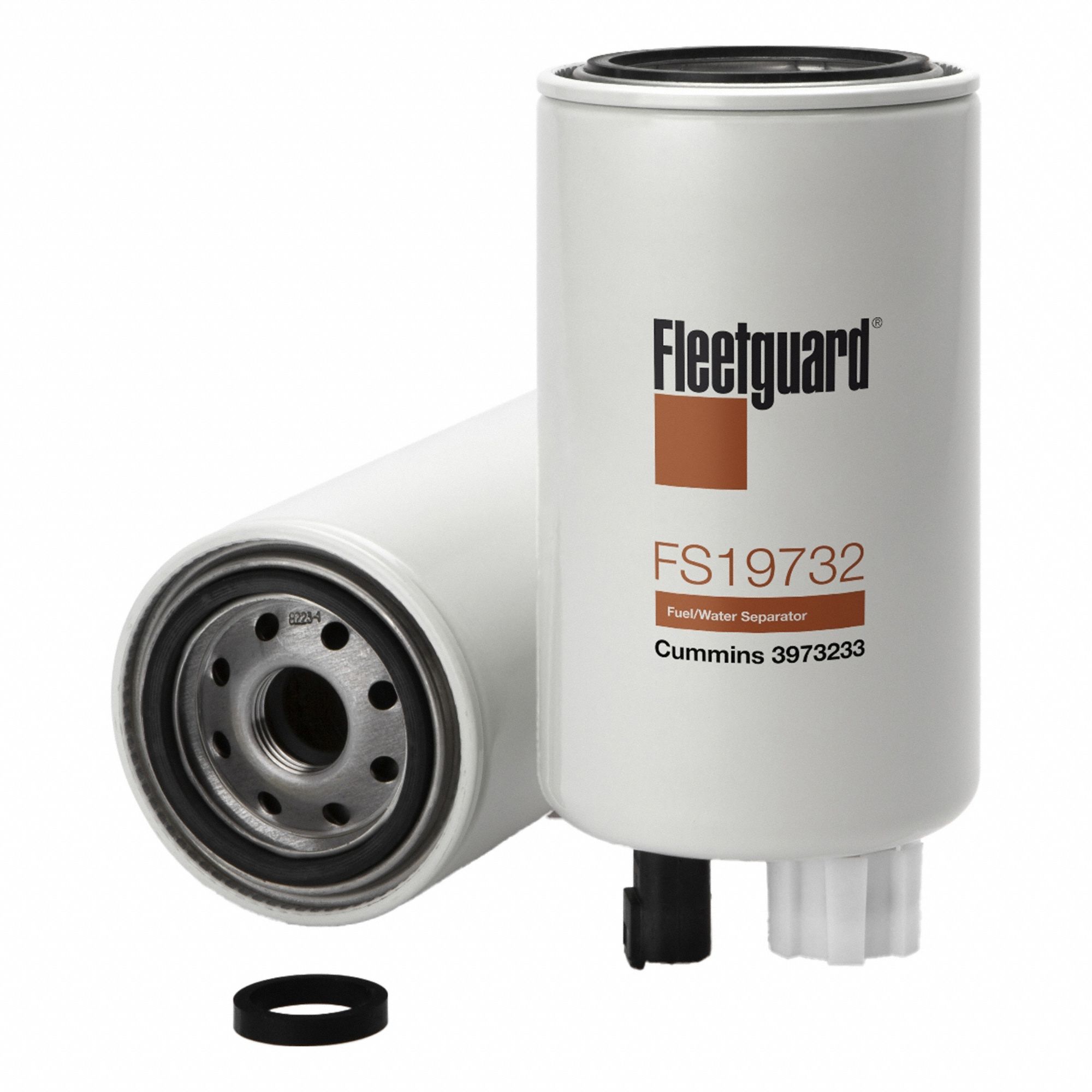 Automotive Fuel Filter: 16 3/8 in Overall Lg, 3 11/16 in Outside Dia, Plastic
