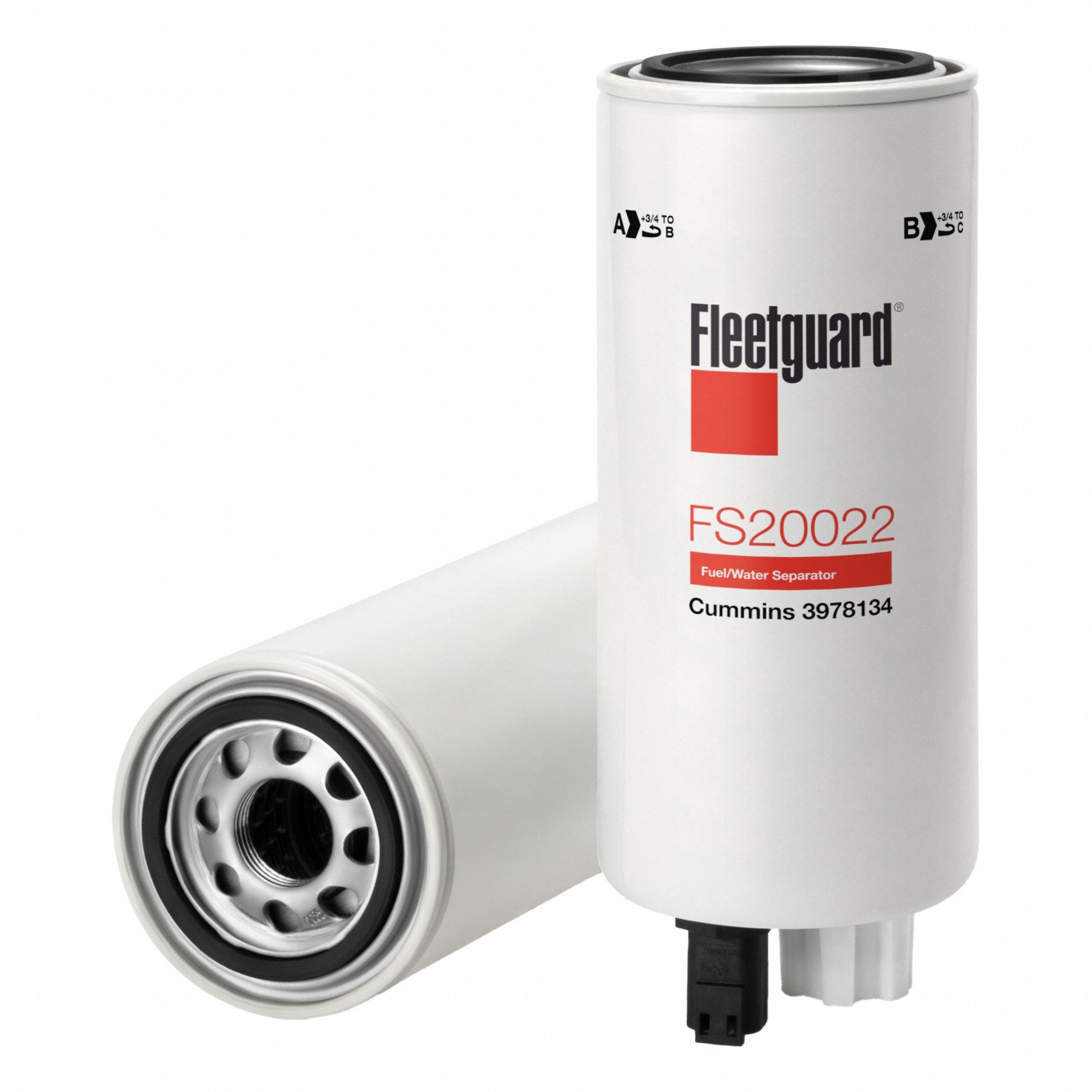 Automotive Fuel Filter: 16 5/16 in Overall Lg, 3 11/16 in Outside Dia, Plastic