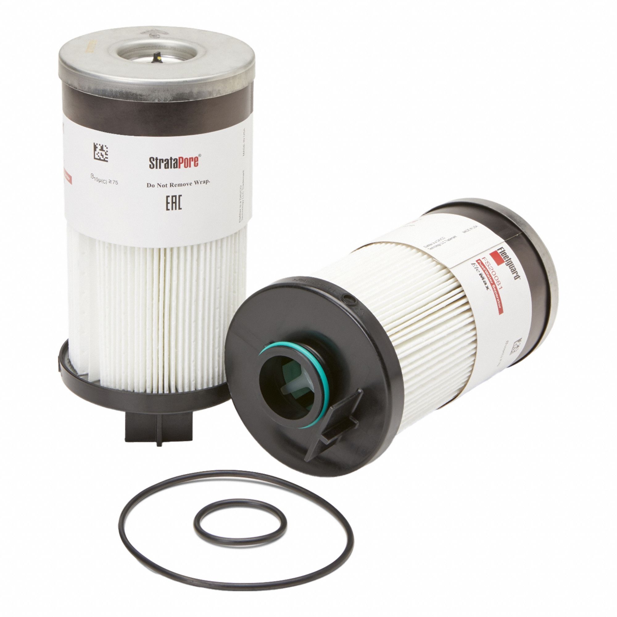 Automotive Fuel Filter: 14 in Overall Lg, Biodiesel Fuel, Plastic, 7 3/8 in Overall Ht