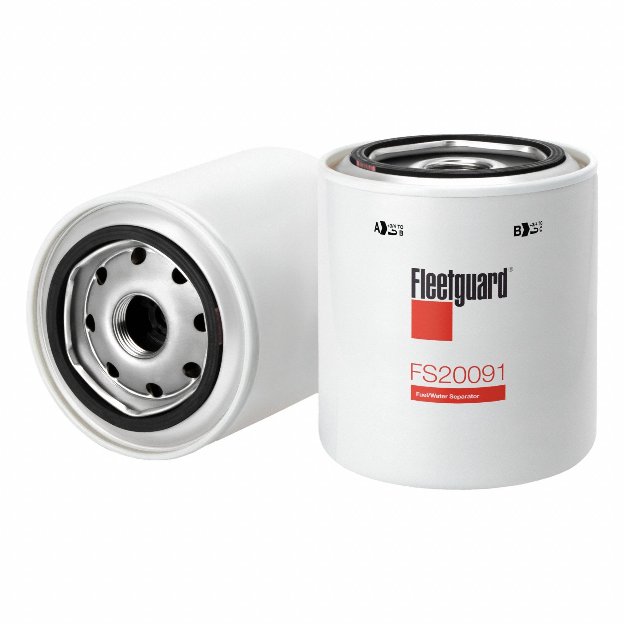 Automotive Fuel Filter: 15 5/16 in Overall Lg, 3 11/16 in Outside Dia, 5 in Overall Ht