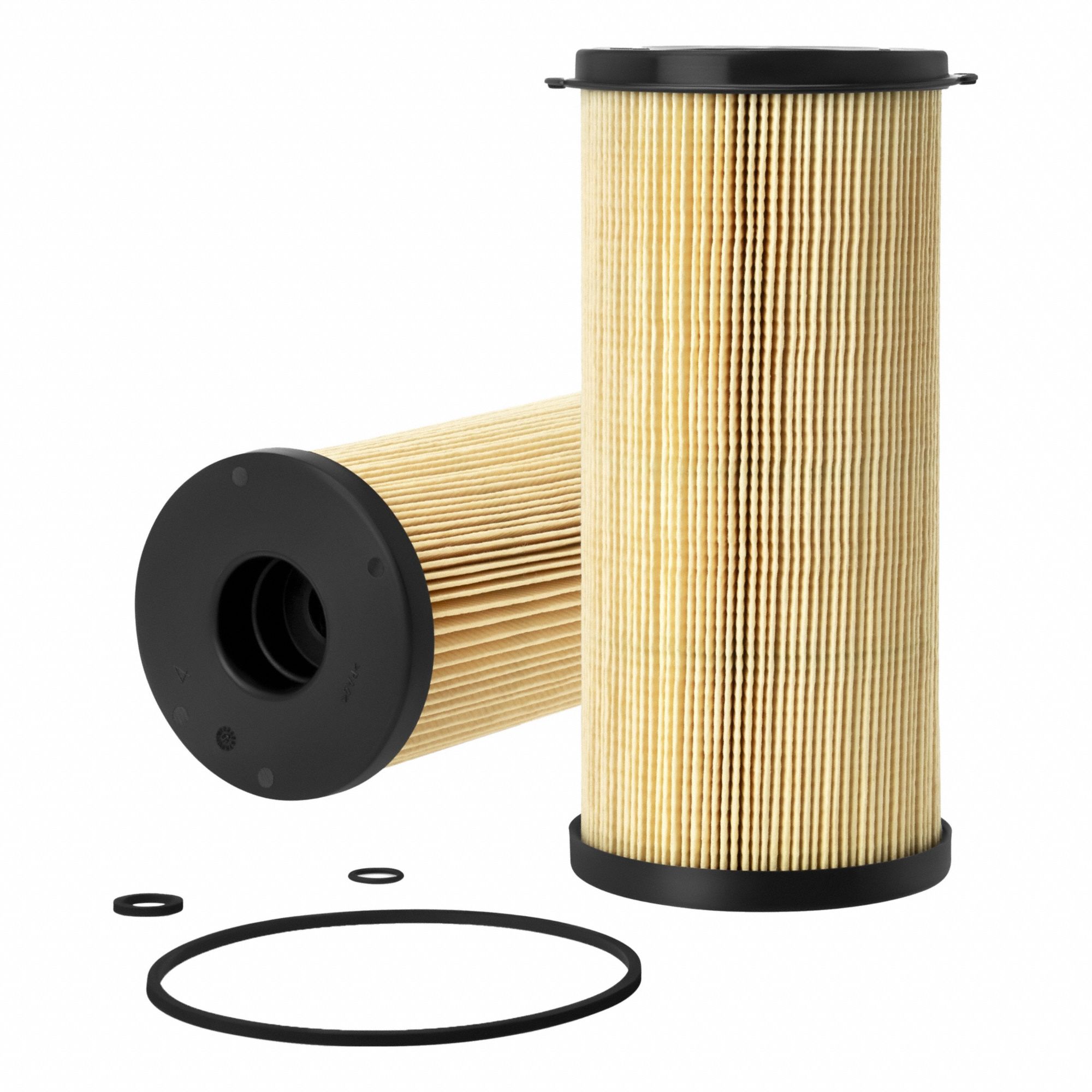 Automotive Fuel Filter: 18 in Overall Lg, 4 3/8 in Outside Dia, Cellulose