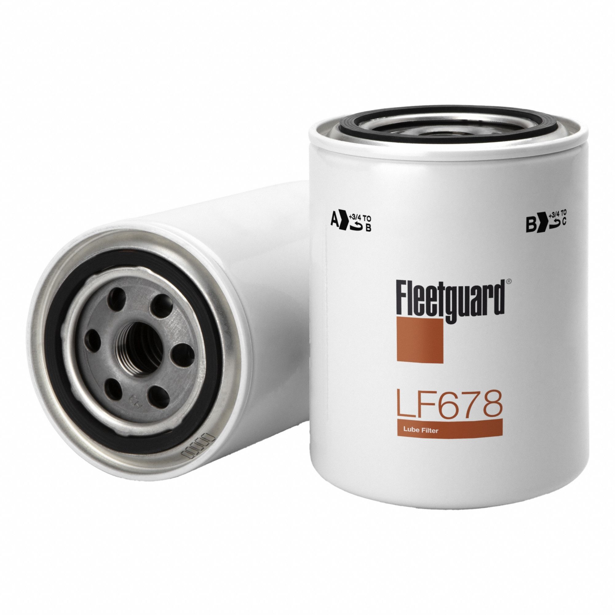 Automotive Oil Filter: BT259, LF678, 13/16"-16 UNS-2B Thread Size, 5 1/2 in Overall Ht